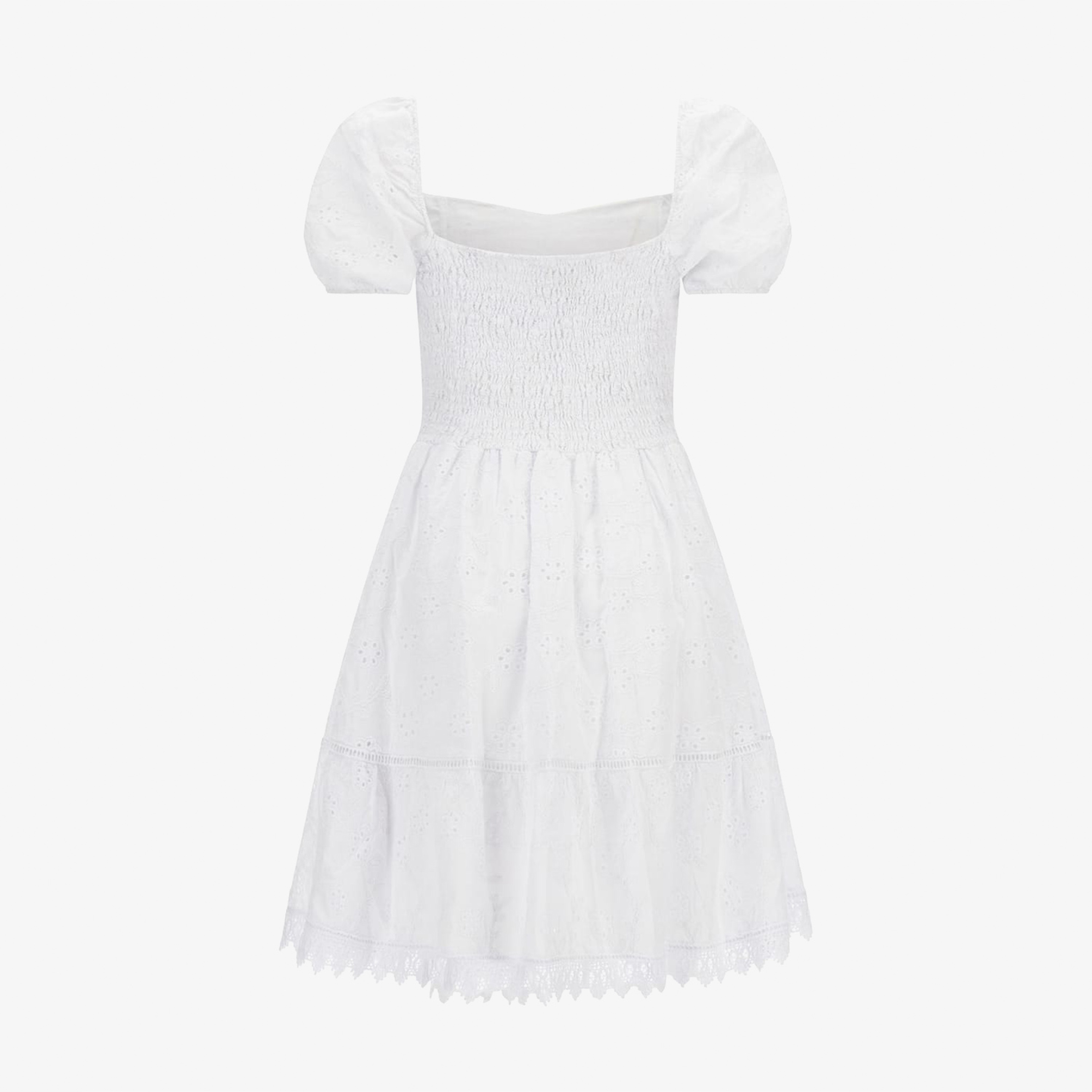 Guess Kadın Beyaz Elbise