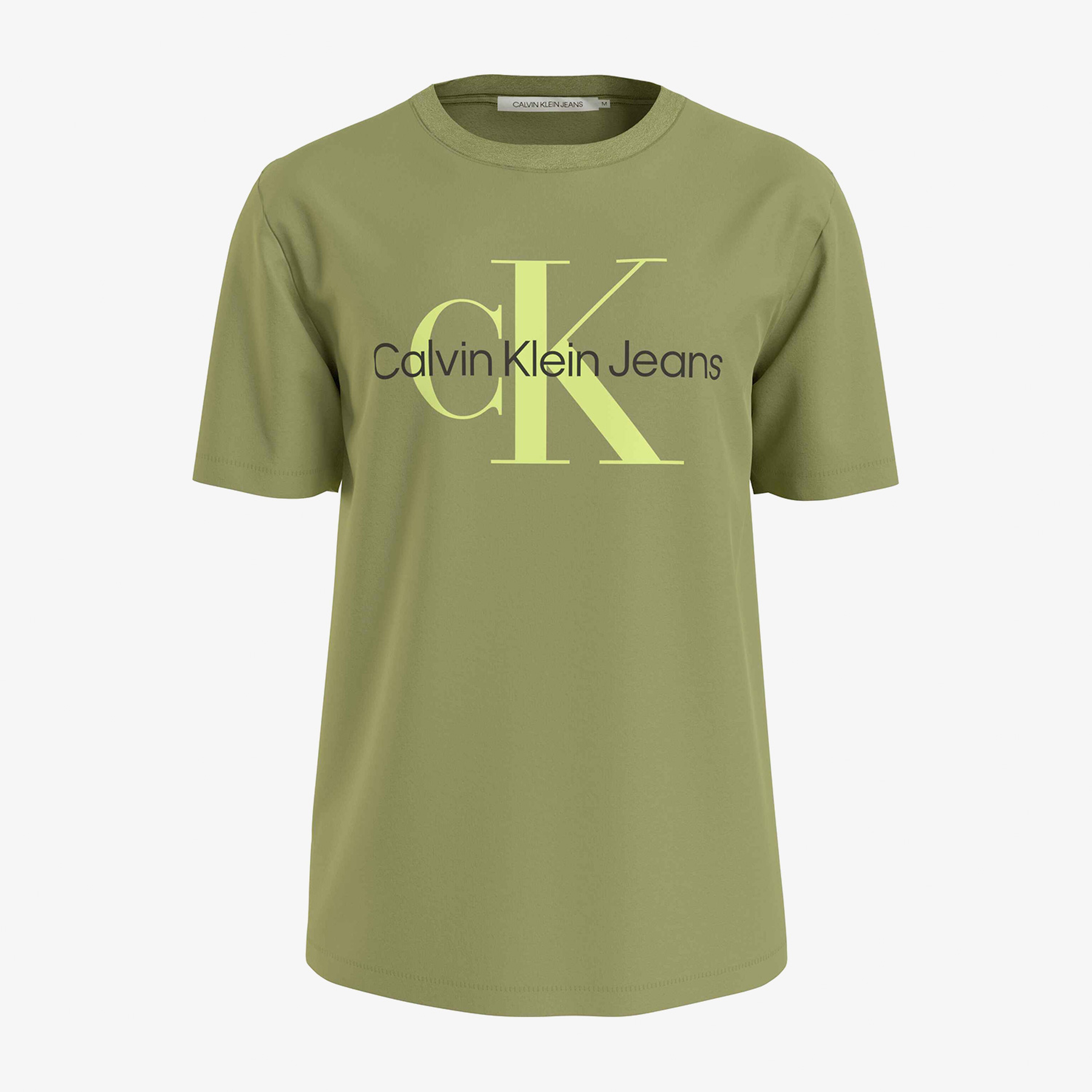 Calvin Klein Erkek Yeşil Tshirt
