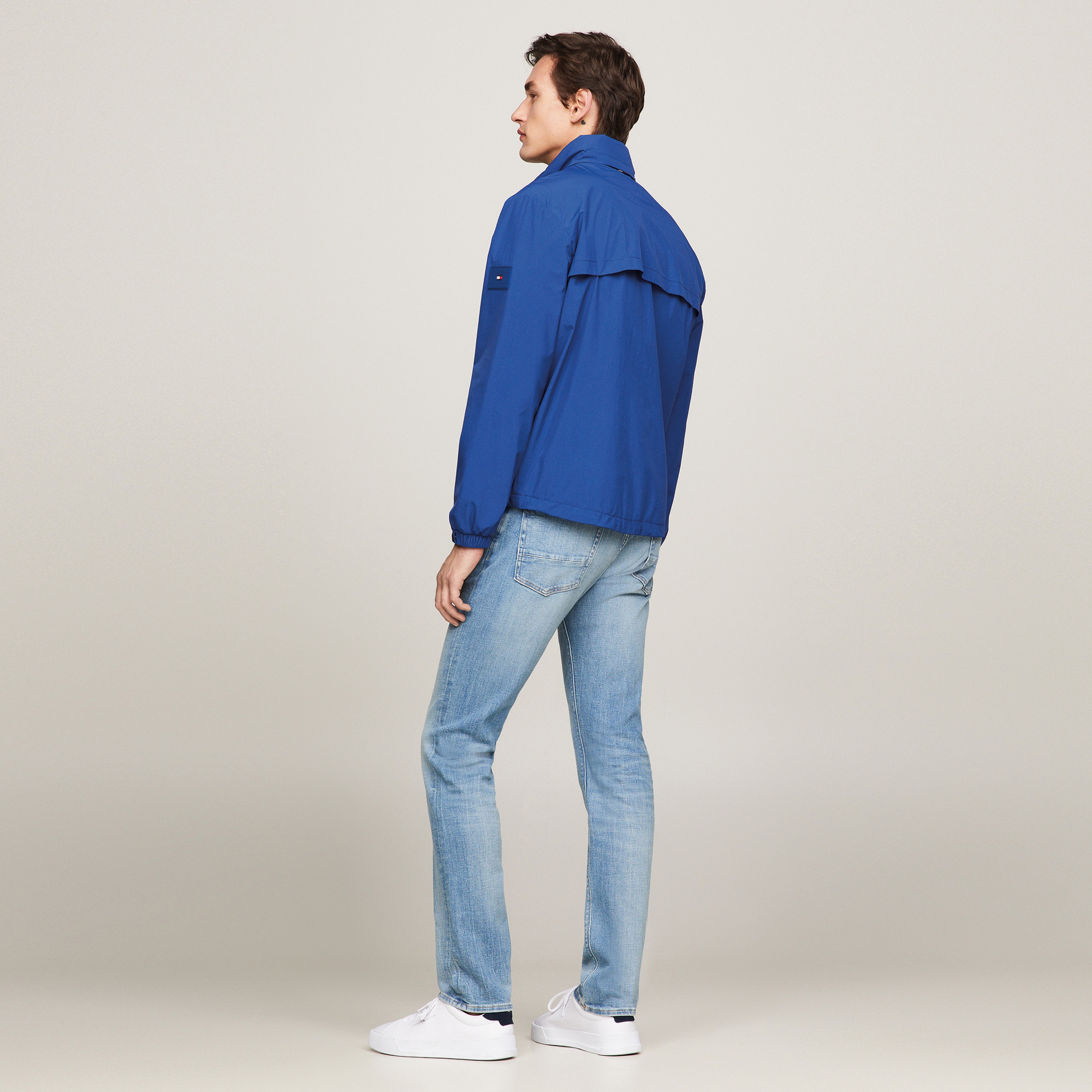 Tommy Hilfiger Erkek Mavi Mont