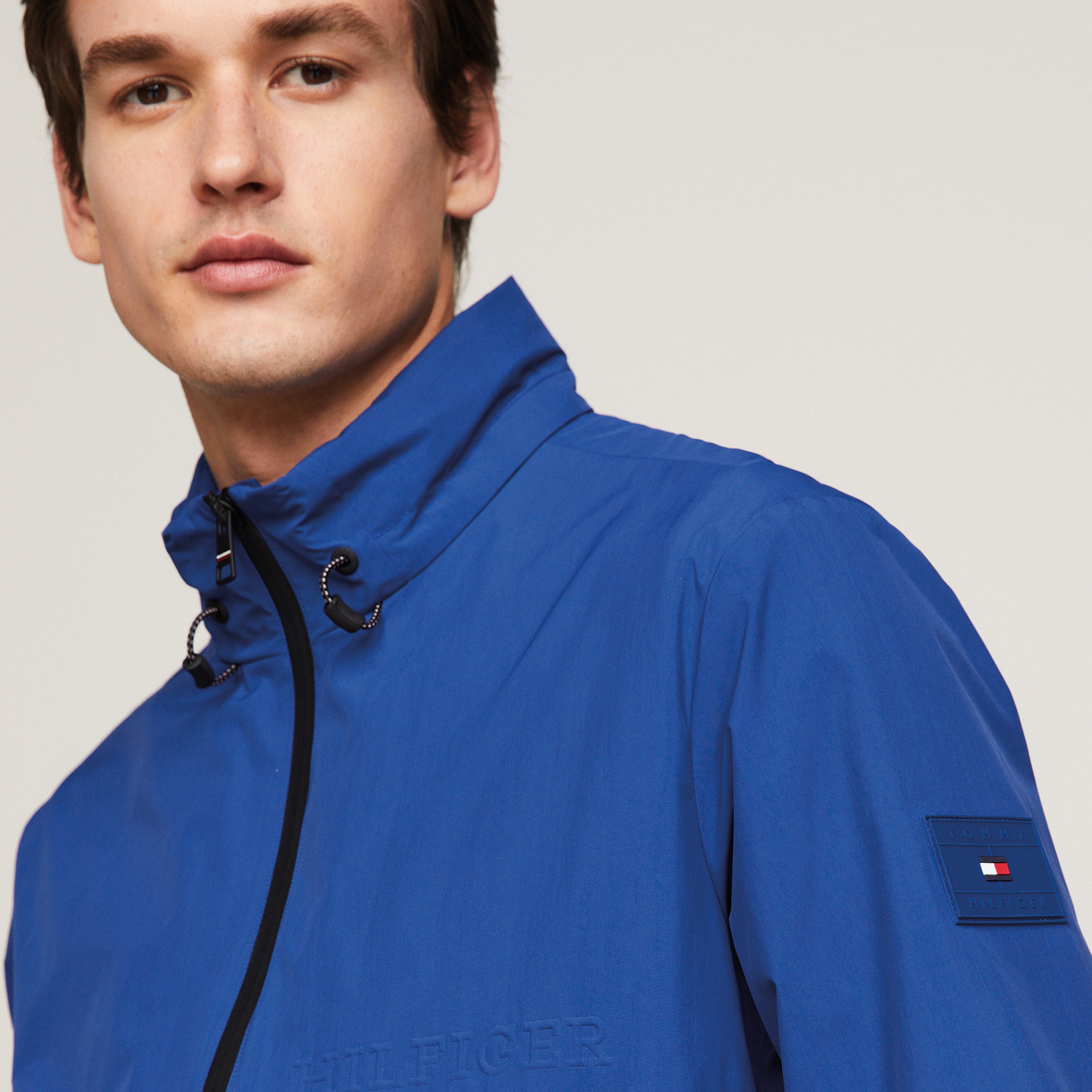 Tommy Hilfiger Erkek Mavi Mont