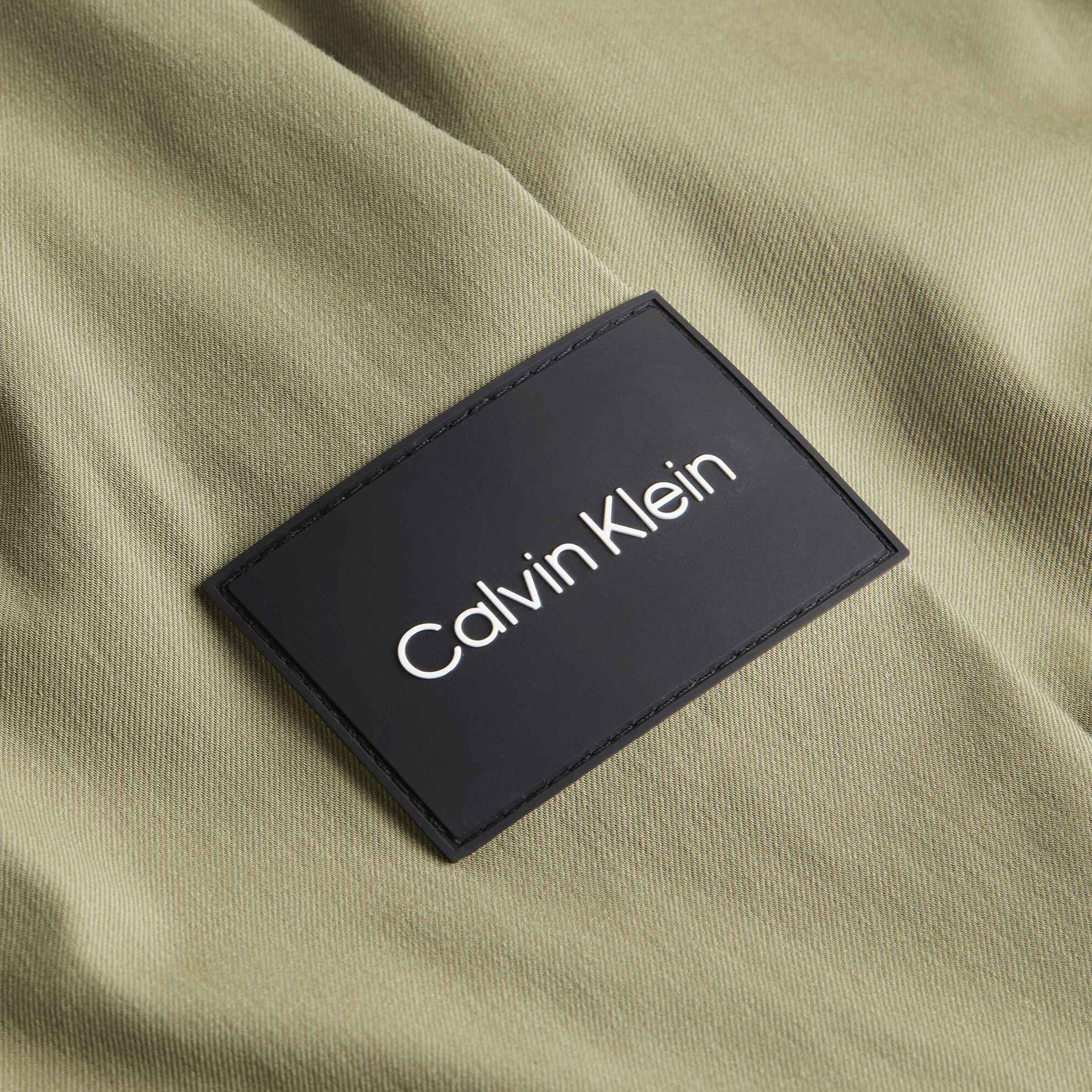 Calvin Klein Erkek Yeşil Mont