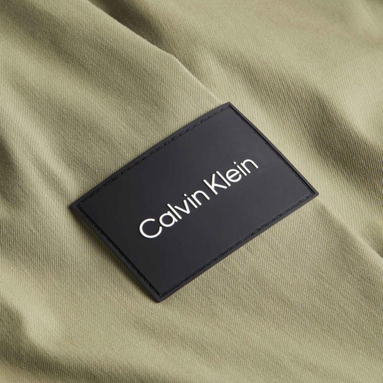 Calvin Klein Erkek Yeşil Mont
