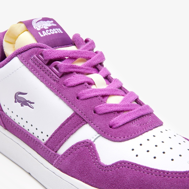 Lacoste Lacoste T-Clip Kadın Mor Sneaker | Occasion Mor - 7. görsel