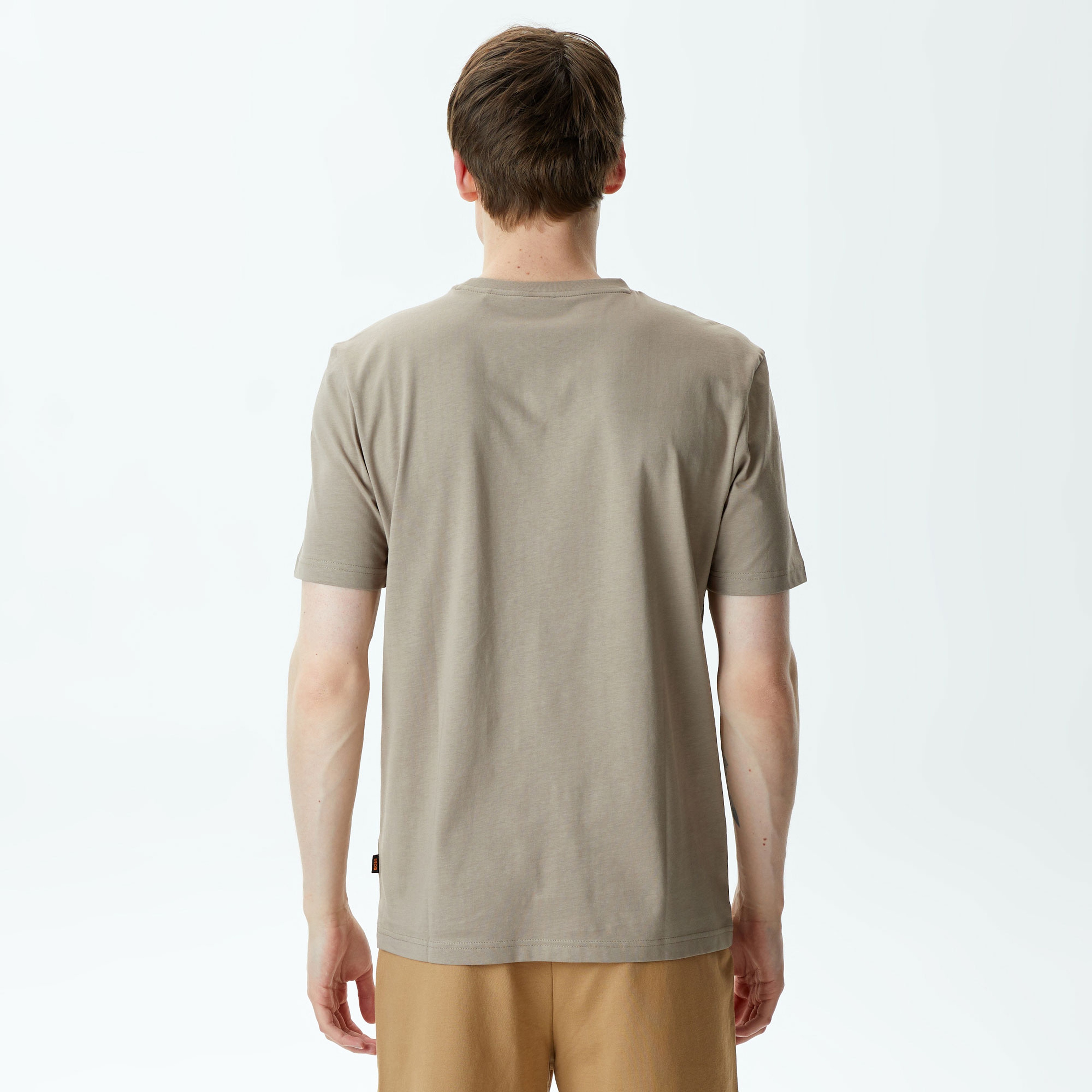 Boss Erkek Kahverengi T-Shirt