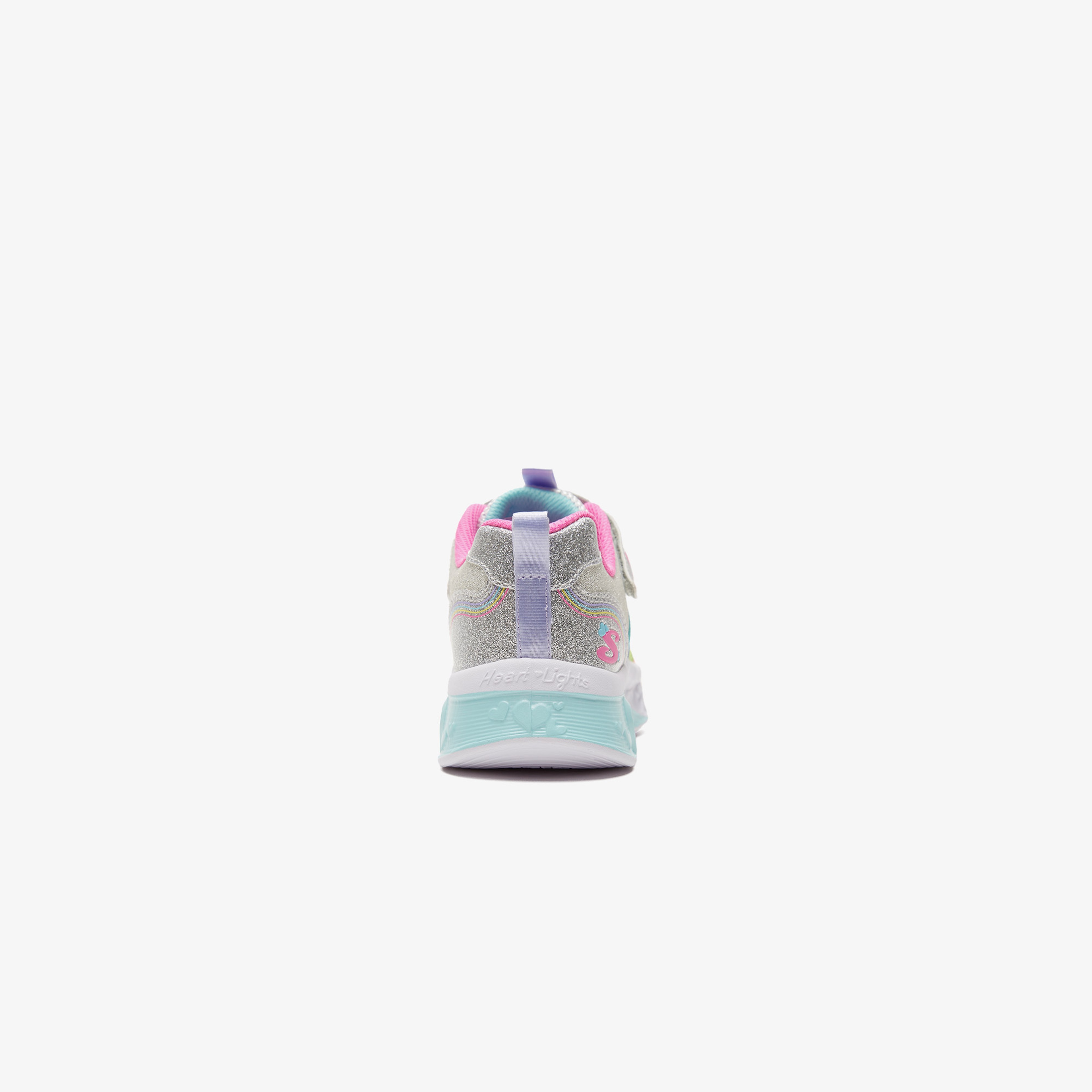 Skechers Flutter Heart Lights-Rainbo Çocuk Pembe Spor Ayakkabı