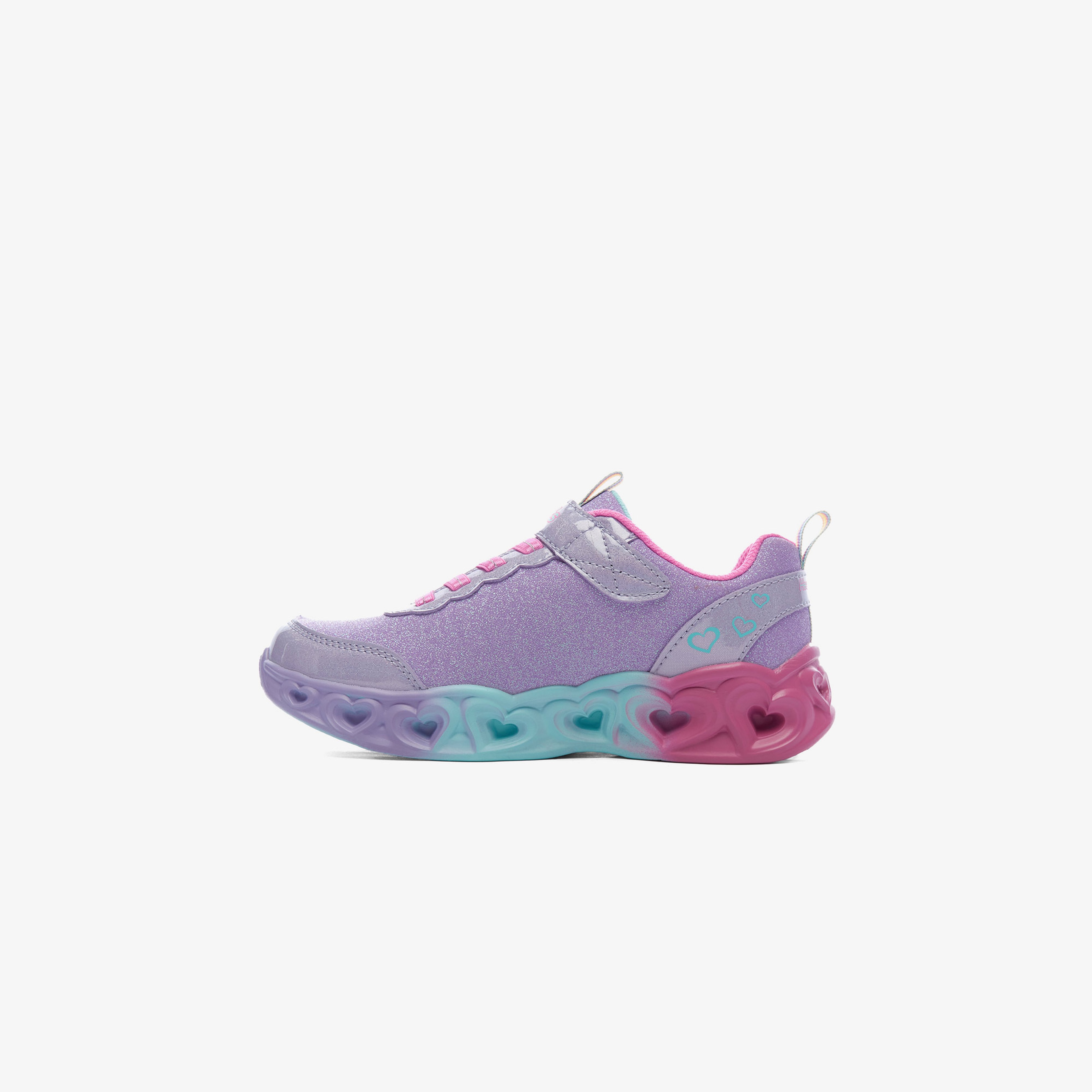 Skechers Heart Lights - Color Joyful Çocuk Mor Spor Ayakkabı