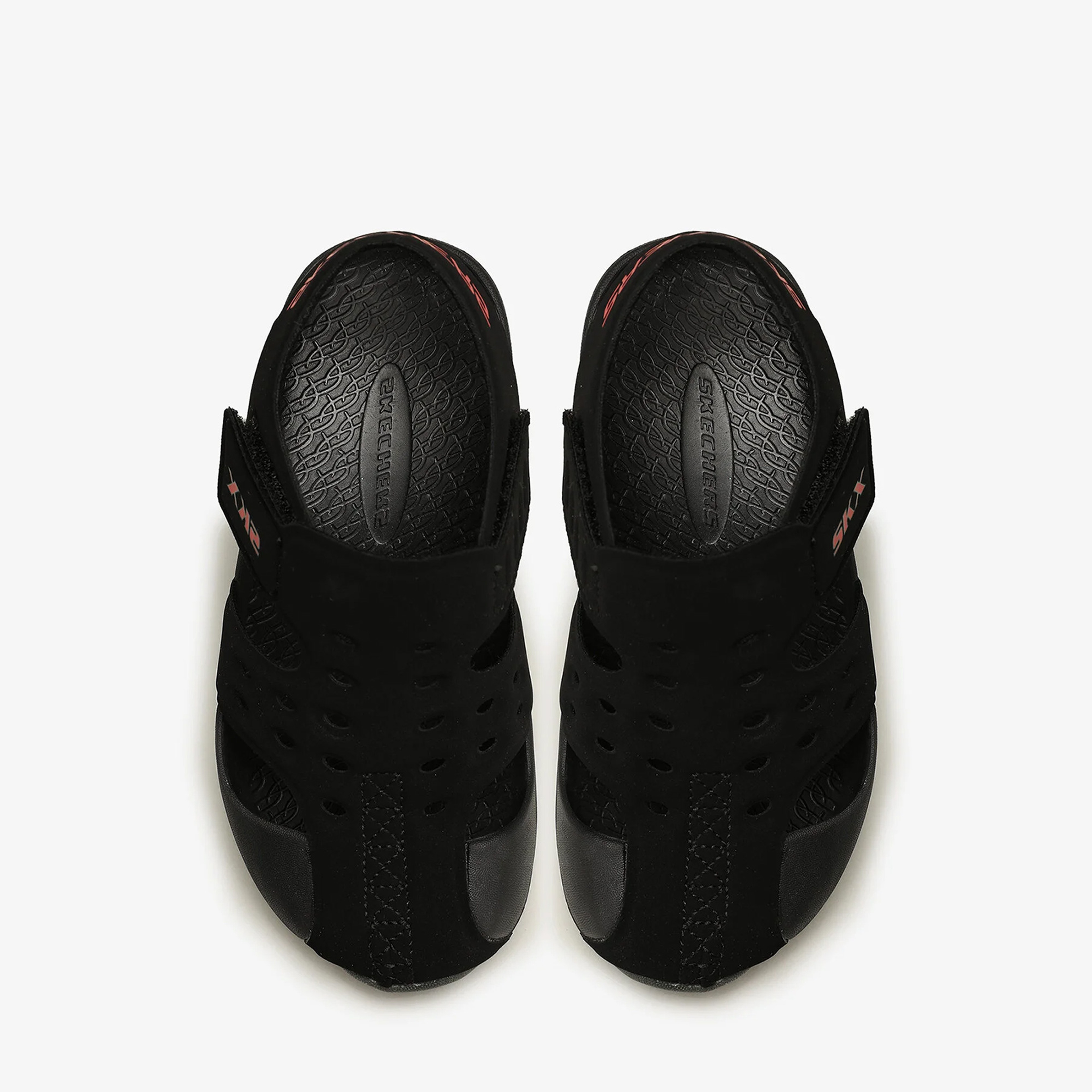 Skechers Side Wave Çocuk Siyah Sandalet