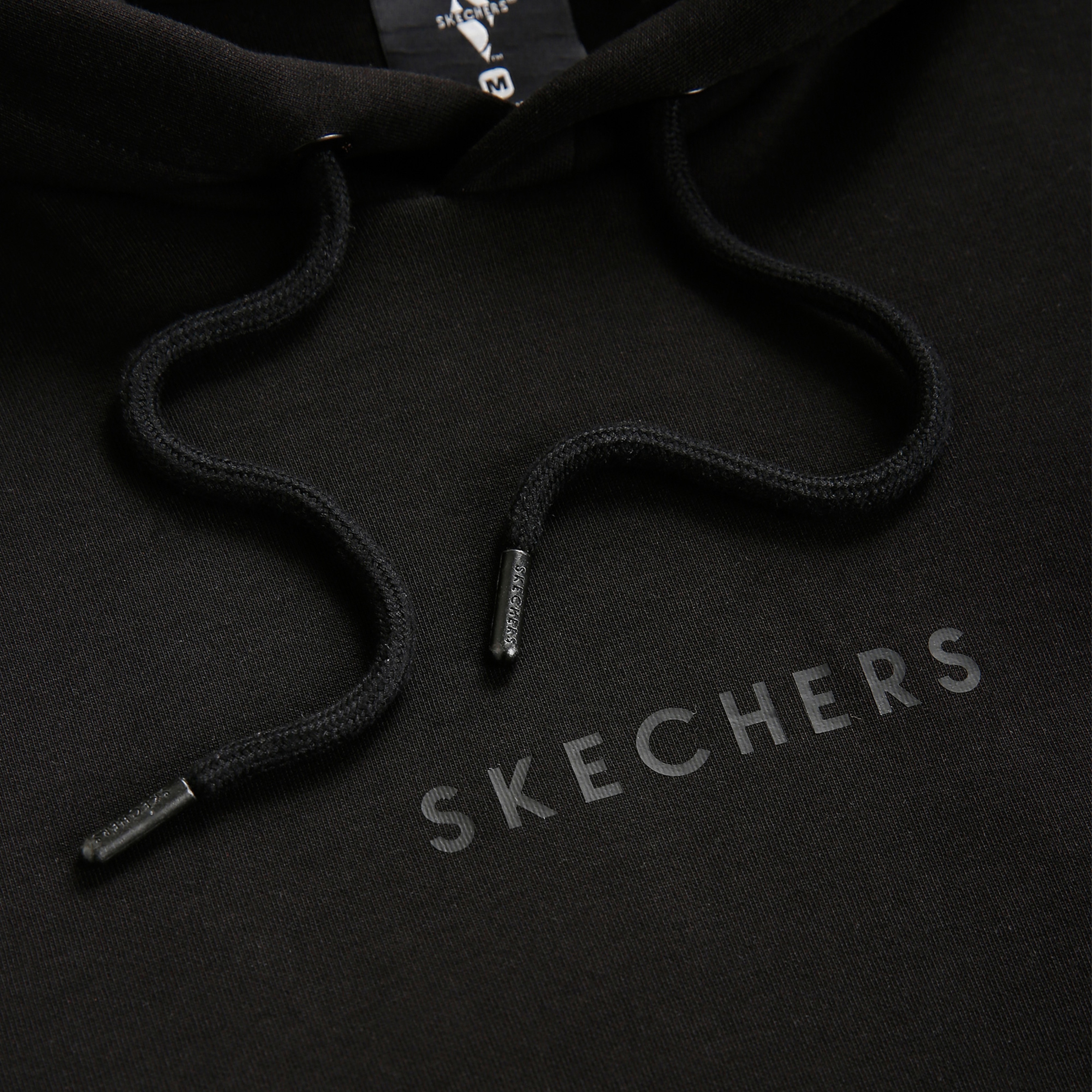 Skechers Lock Arm Zipped Erkek Siyah Hoodie
