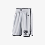 Nike Brooklyn Nets NBA Swingman Erkek Beyaz Şort