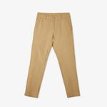 Erkek Slim Fit Chino Bej Pantolon