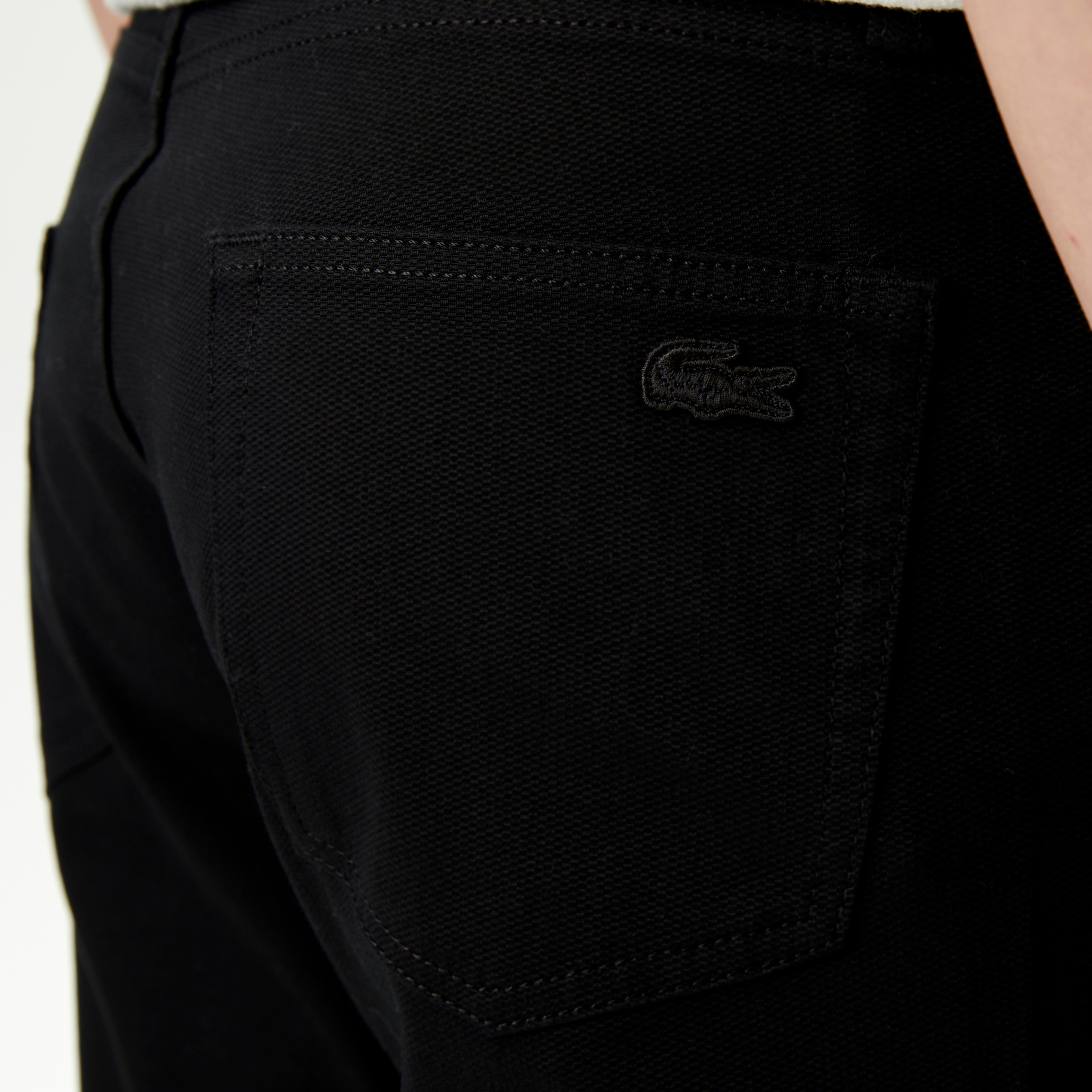 Erkek Slim Fit Siyah Pantolon