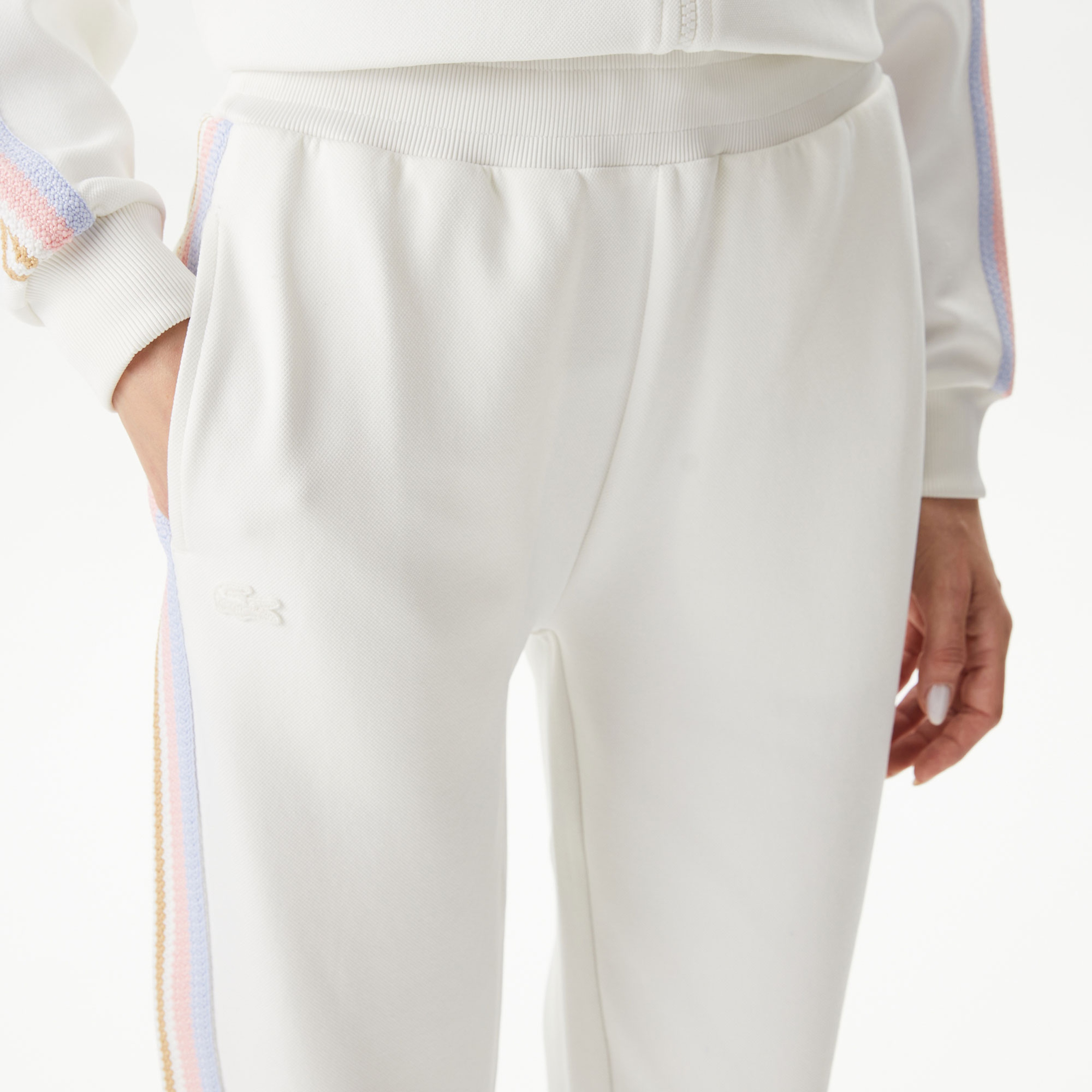 Kadın Jogger Beyaz Eşofman Altı