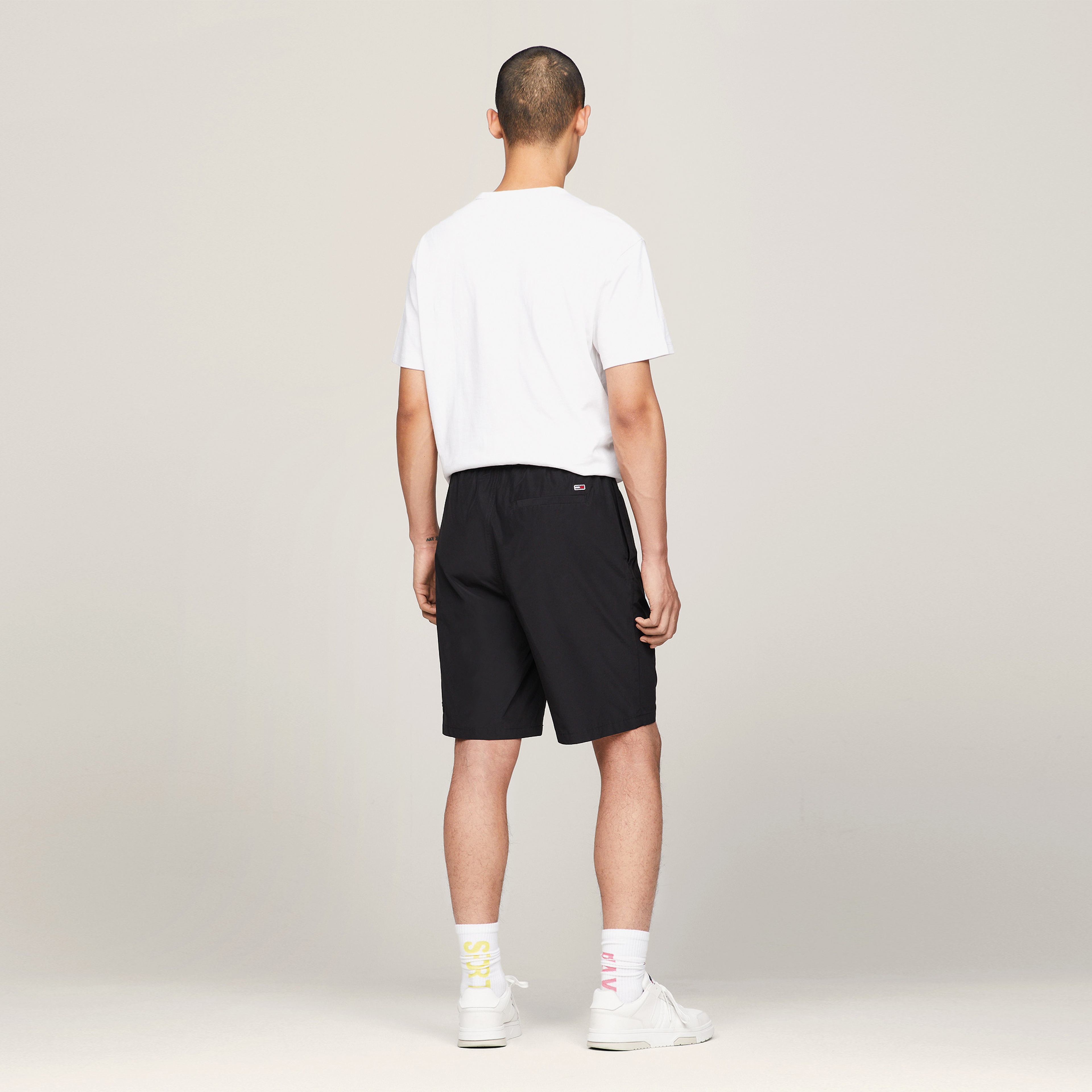 Tommy Hilfiger Erkek Siyah Şort