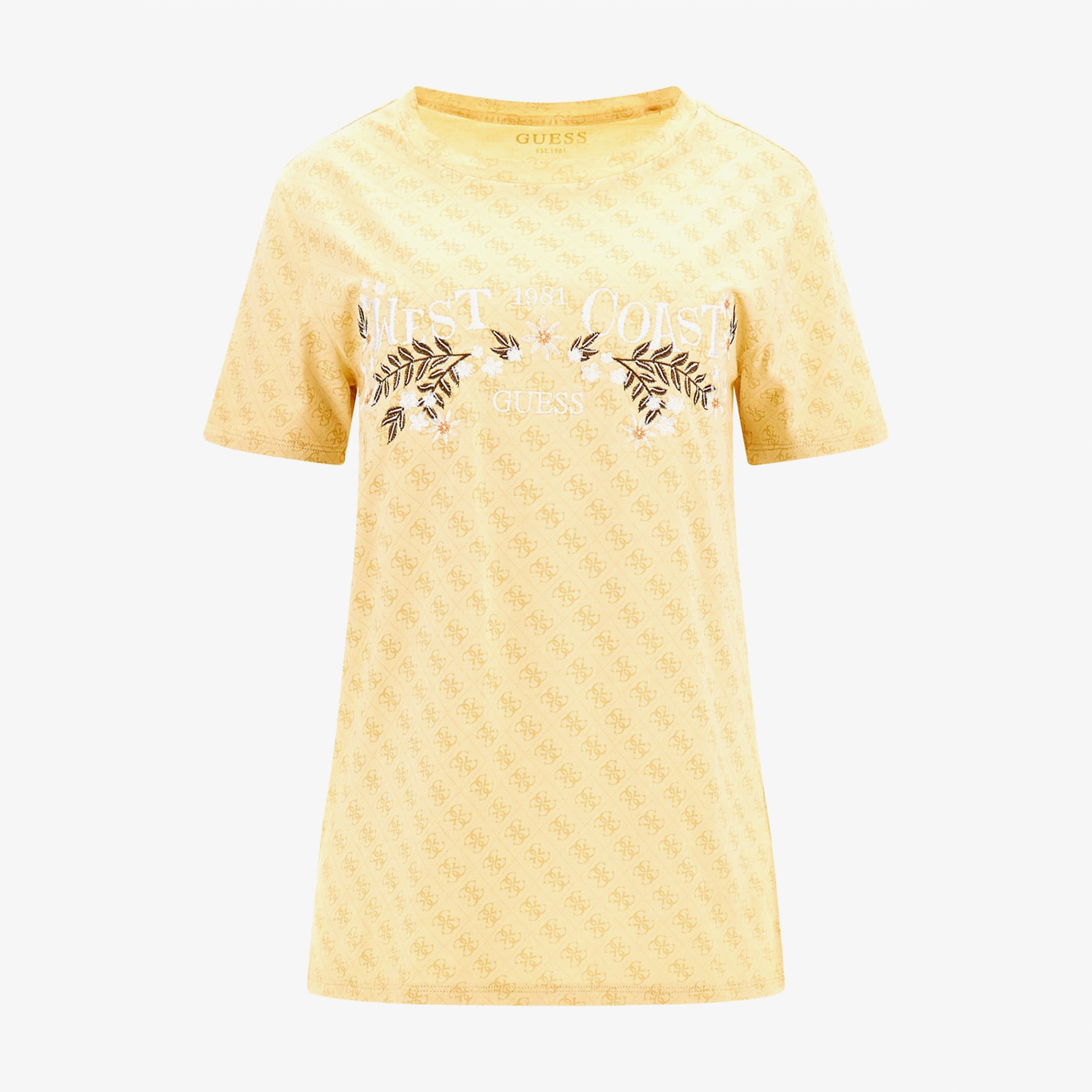 Guess Kadın Bej Tshirt