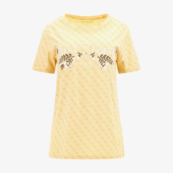 Guess Kadın Bej Tshirt