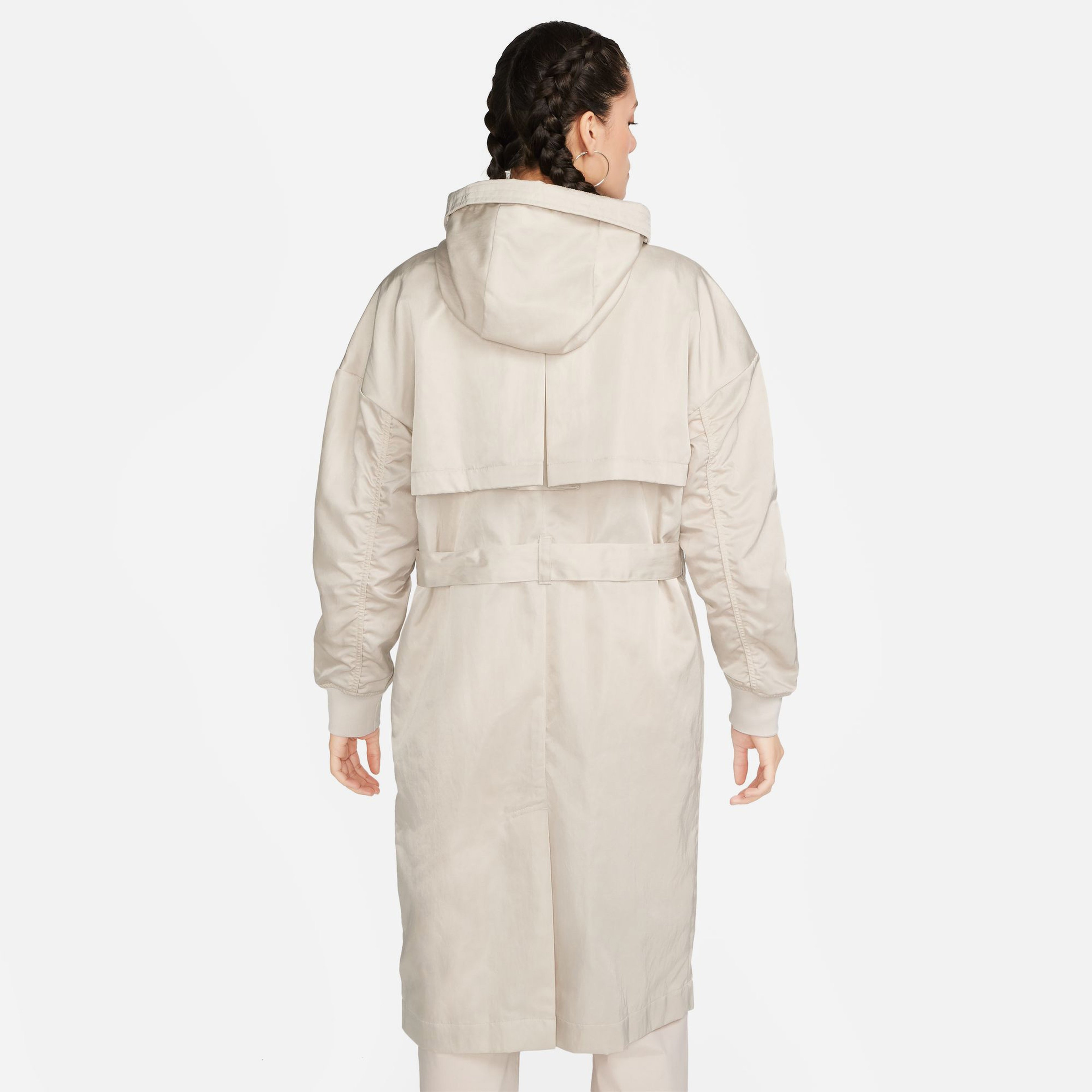 Nike Sportswear Essentials Trench Kadın Krem Mont