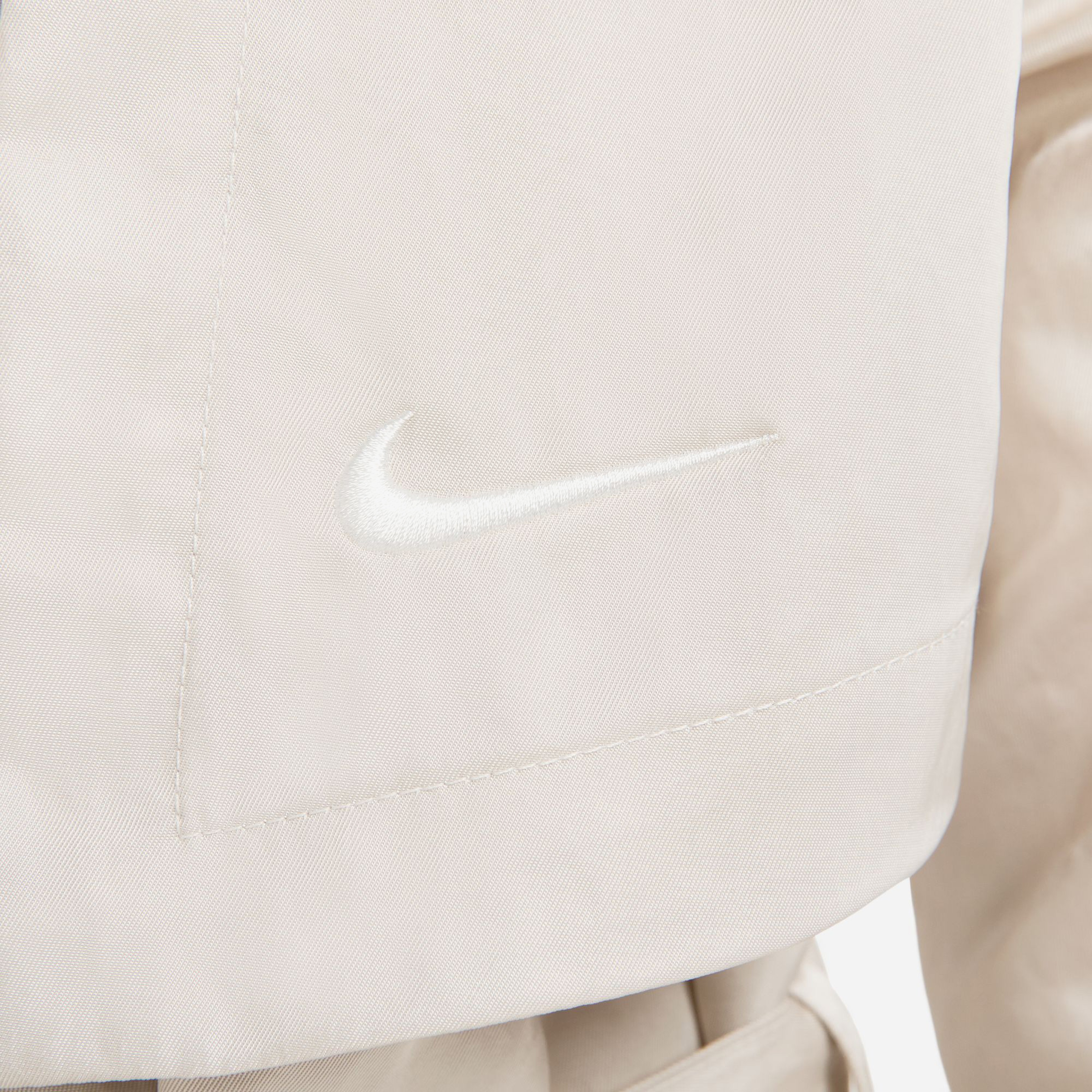 Nike Sportswear Essentials Trench Kadın Krem Mont