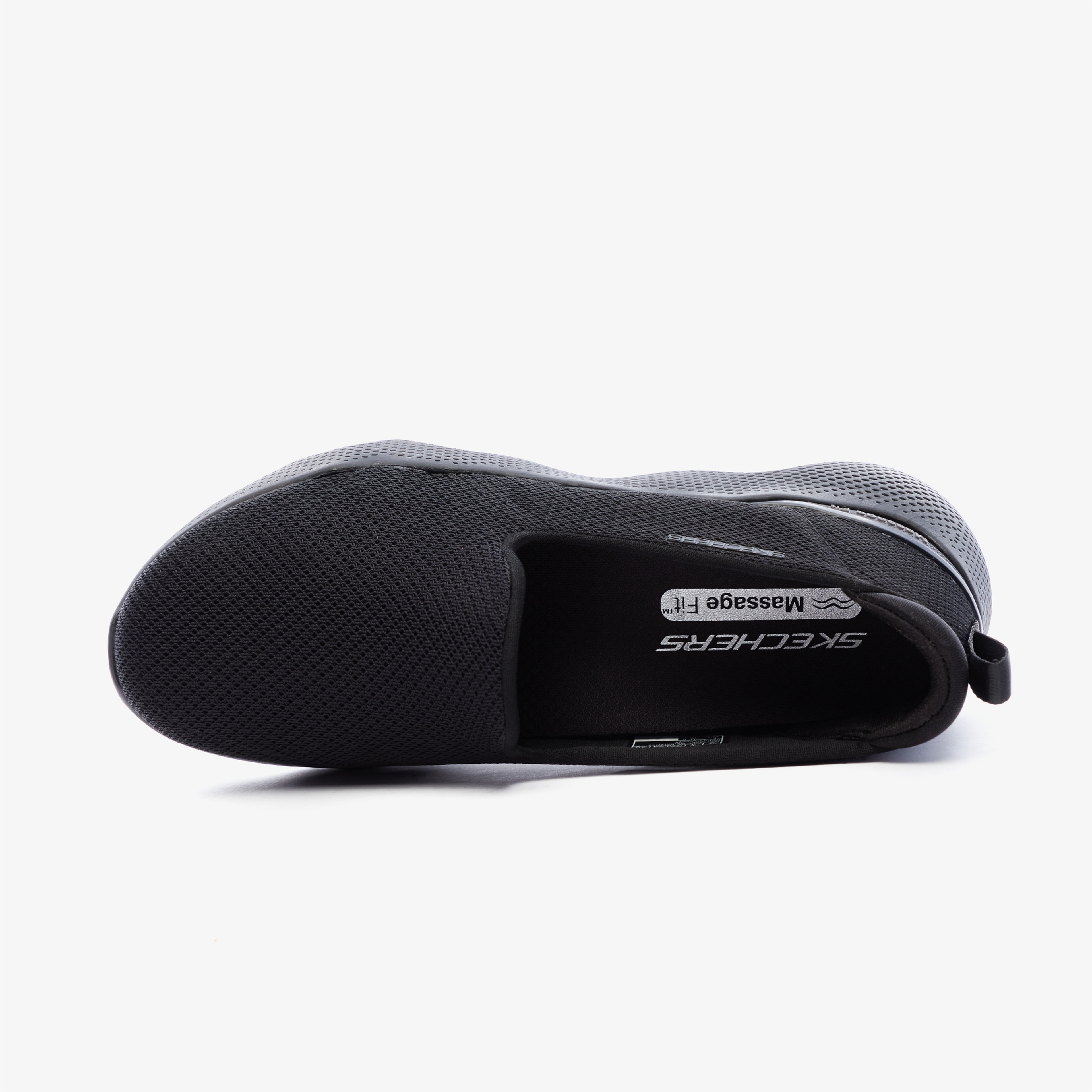 Skechers Go Walk Massage Fit -Seascape Kadın Siyah Spor Ayakkabı