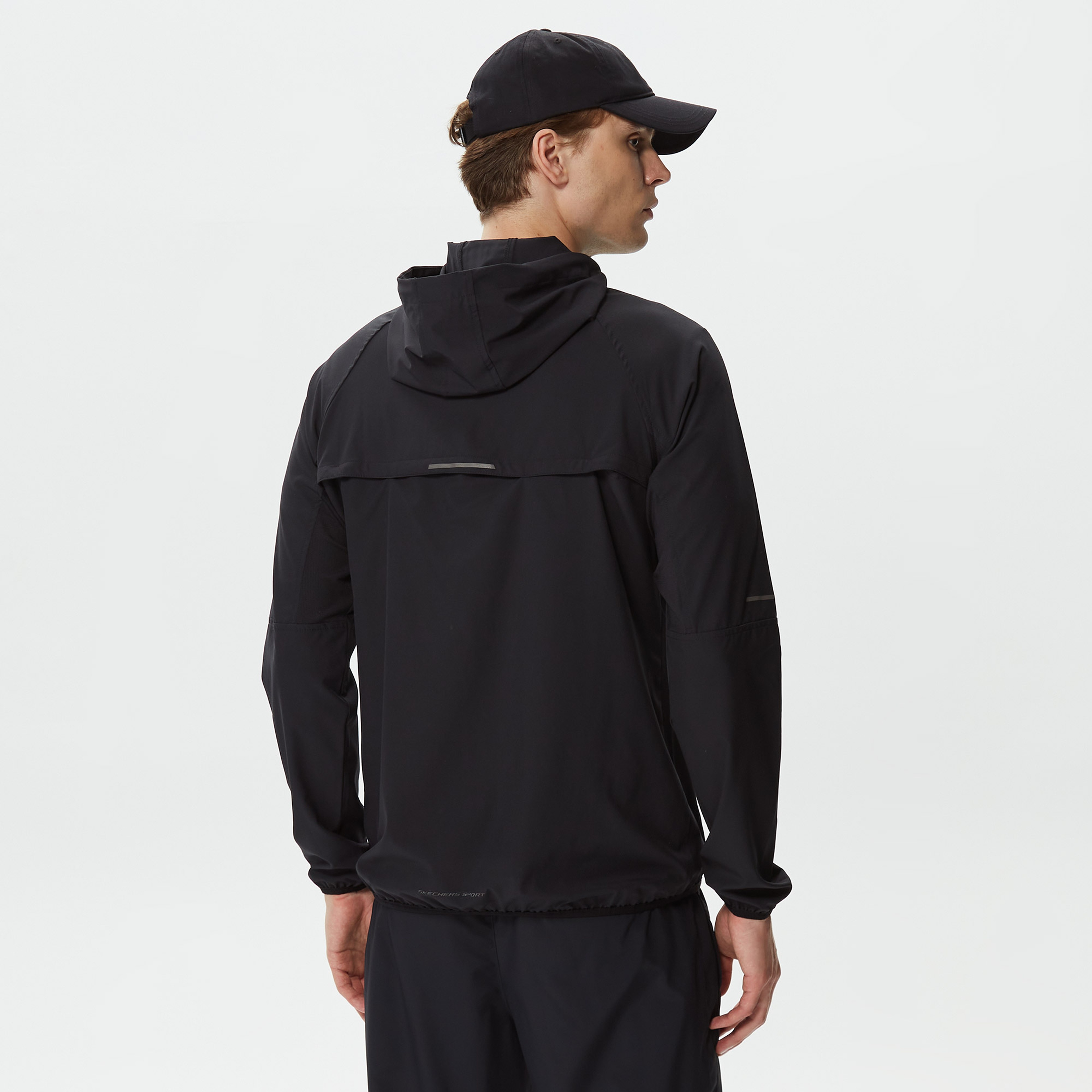 Skechers Micro Collection Erkek Siyah Eşofman Üstü