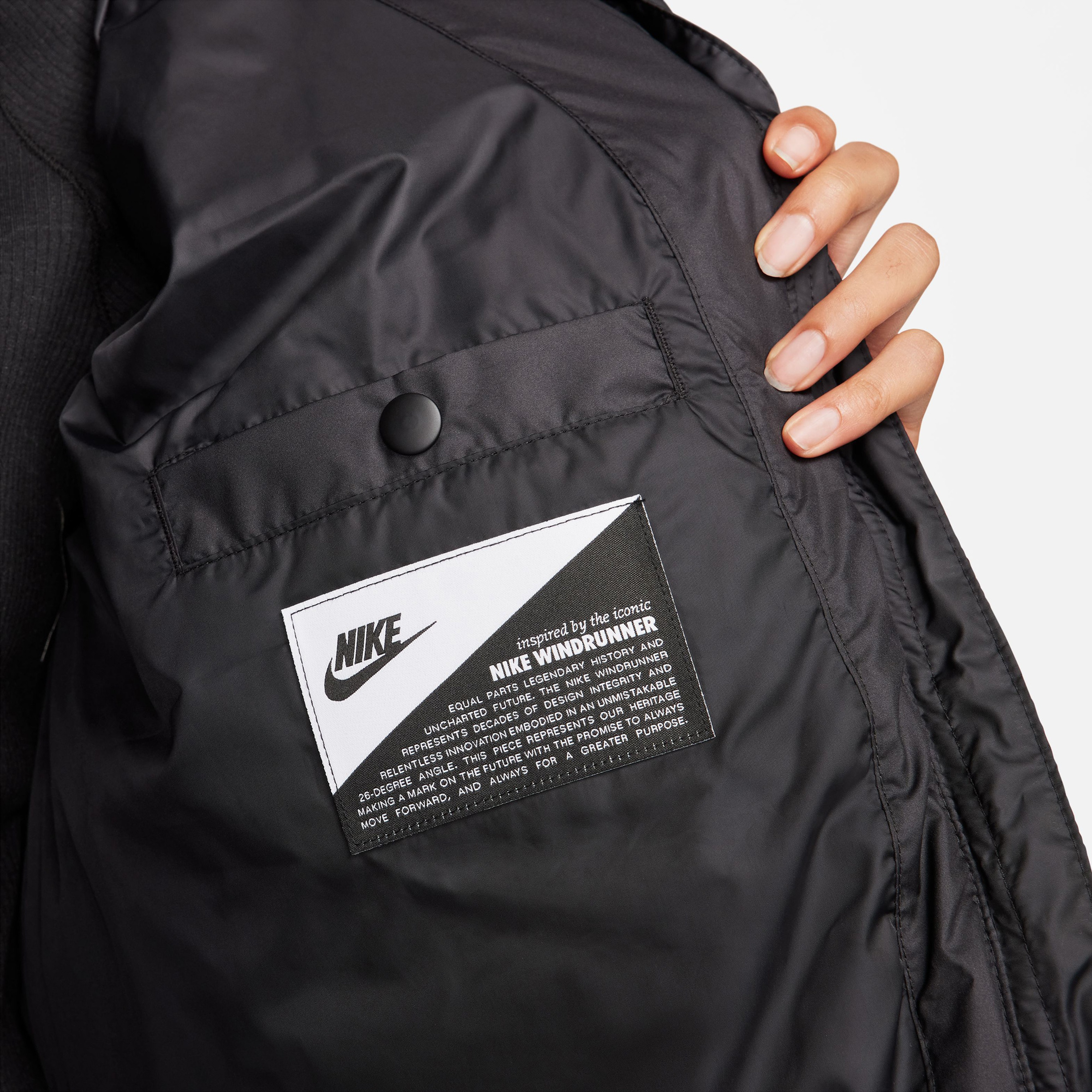 Nike Sportswear Windpuffer Kadın Siyah Mont