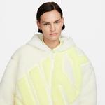 Nike Sportswear Logo  Sherpa Kadın Beyaz Mont