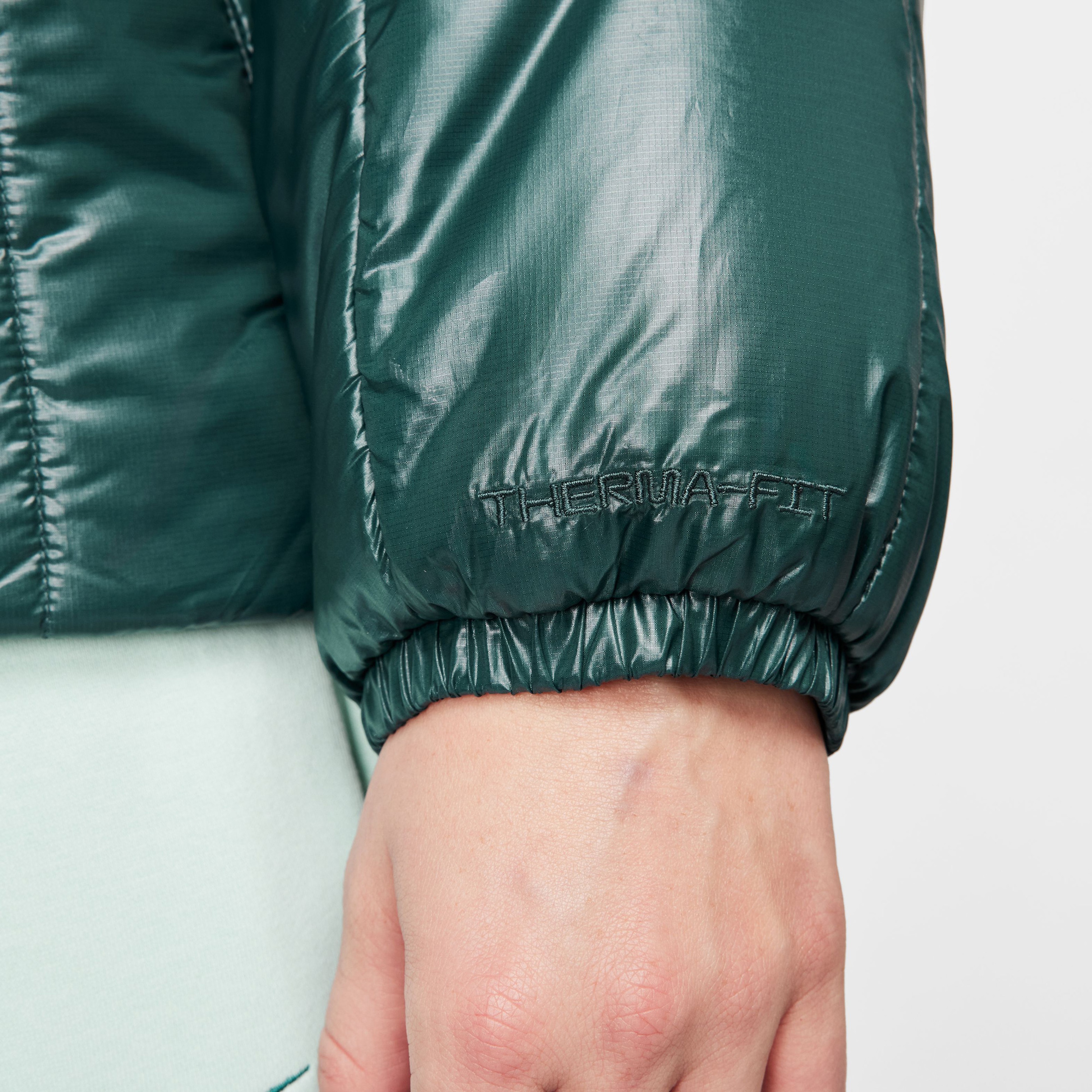Nike Sportswear Classic Puffer Shine Kadın Yeşil Mont