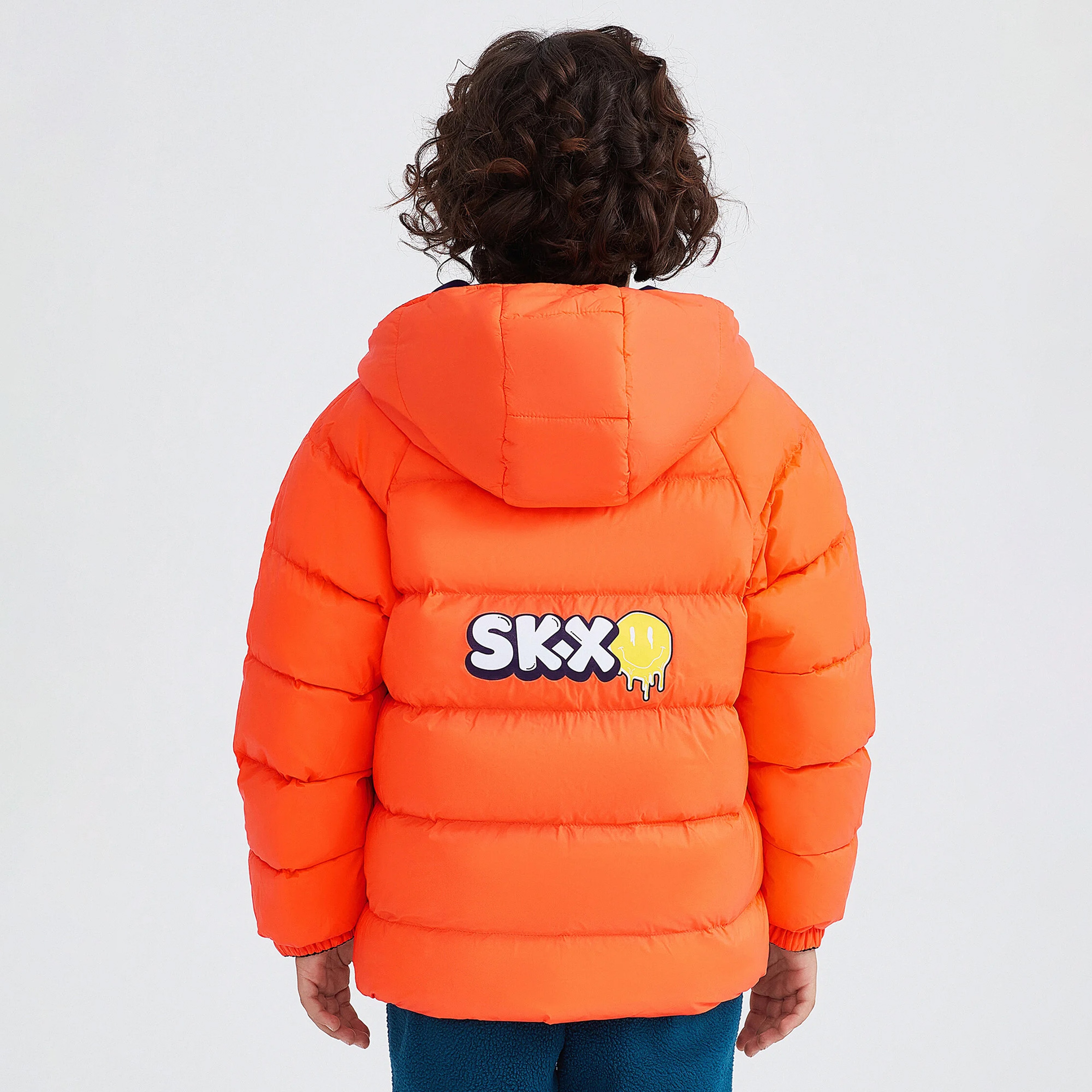 Skechers Outerwear Reversible Coated Çift Taraflı Çocuk Siyah Mont