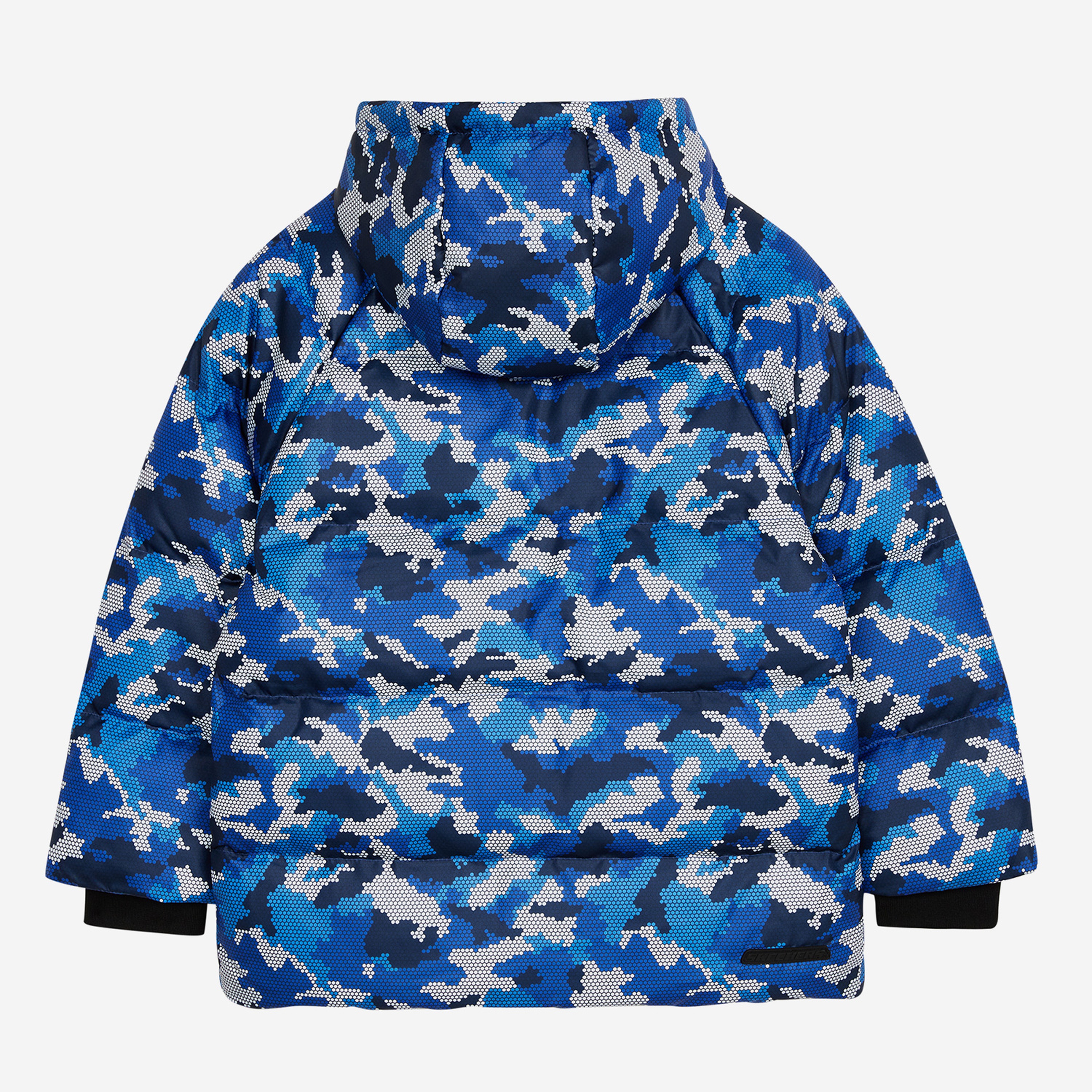 Skechers Outerwear Padded Çocuk Mavi/Siyah/Gri Ceket