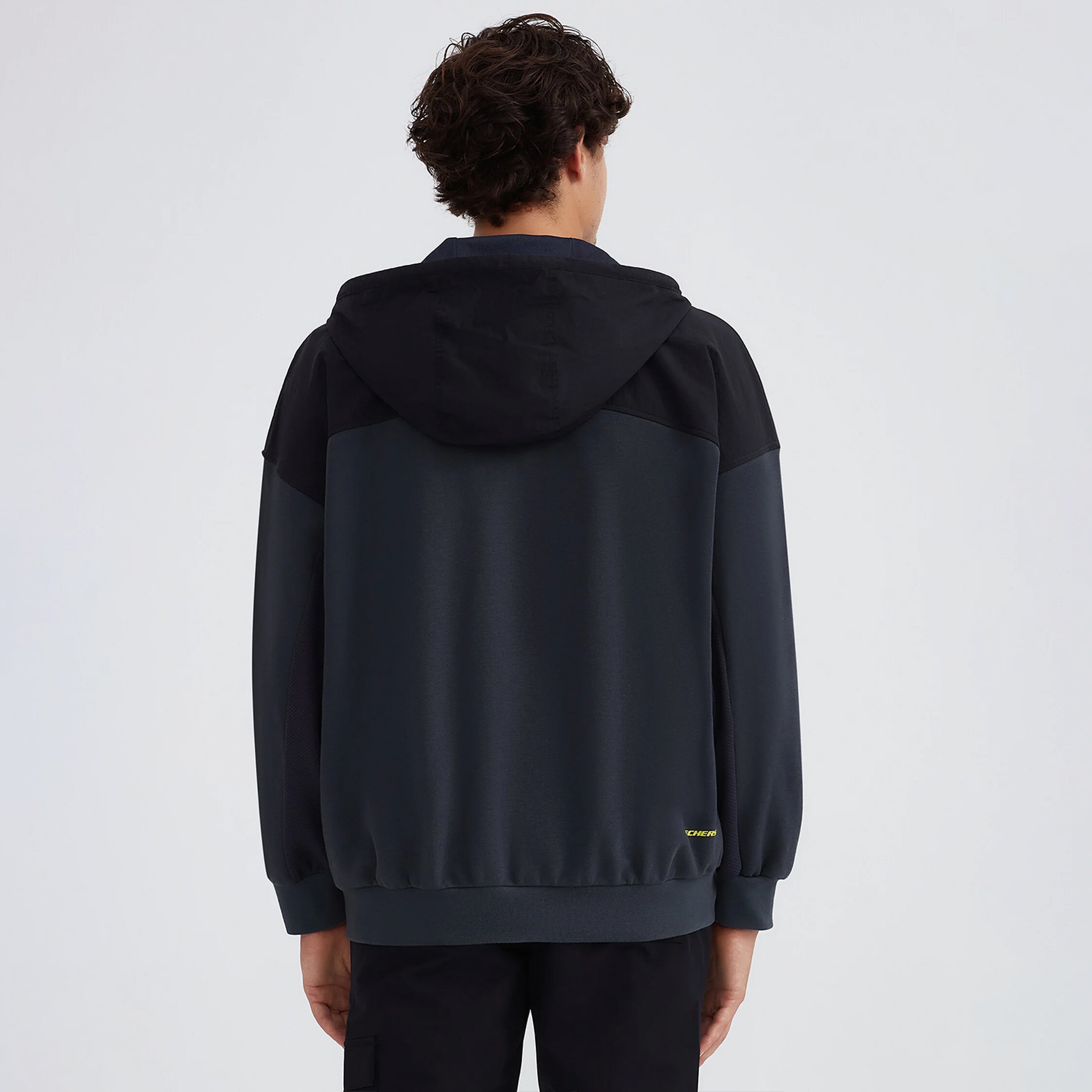 Skechers LW Fleece Full Zip Erkek Lacivert Eşofman Üstü