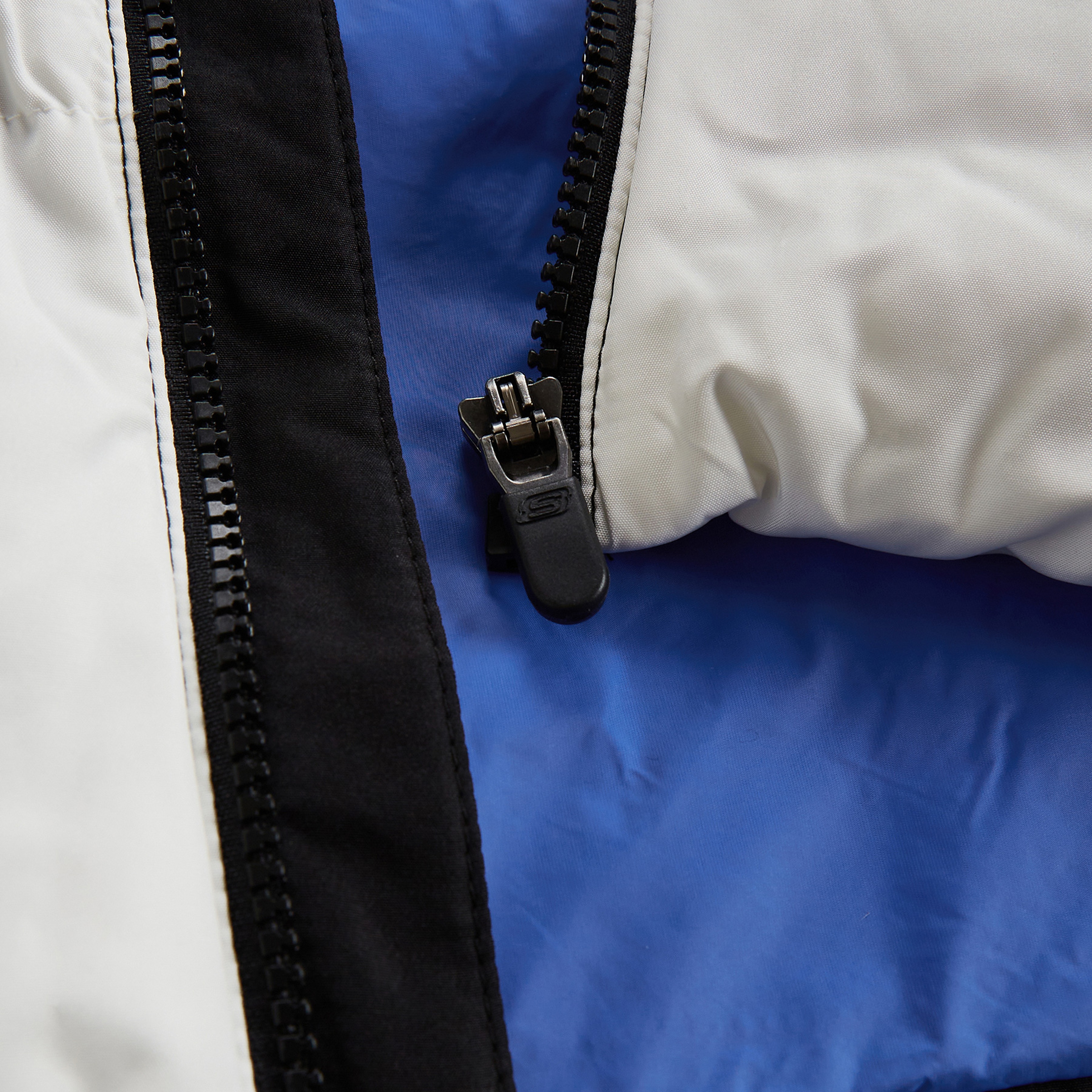 Skechers Outerwear Padded Çocuk Beyaz/Siyah Ceket