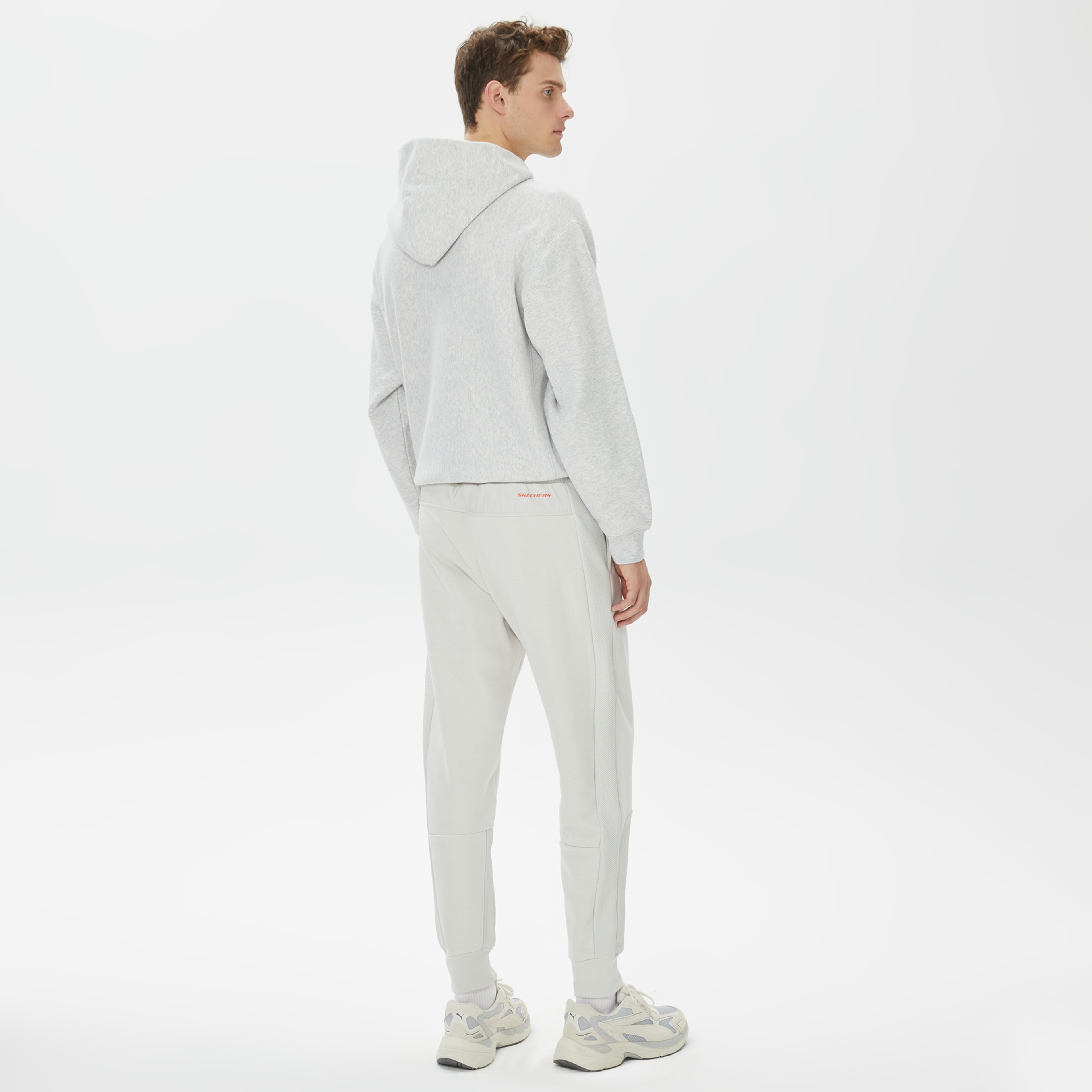 Skechers LW Fleece   Erkek Gri Eşofman Altı