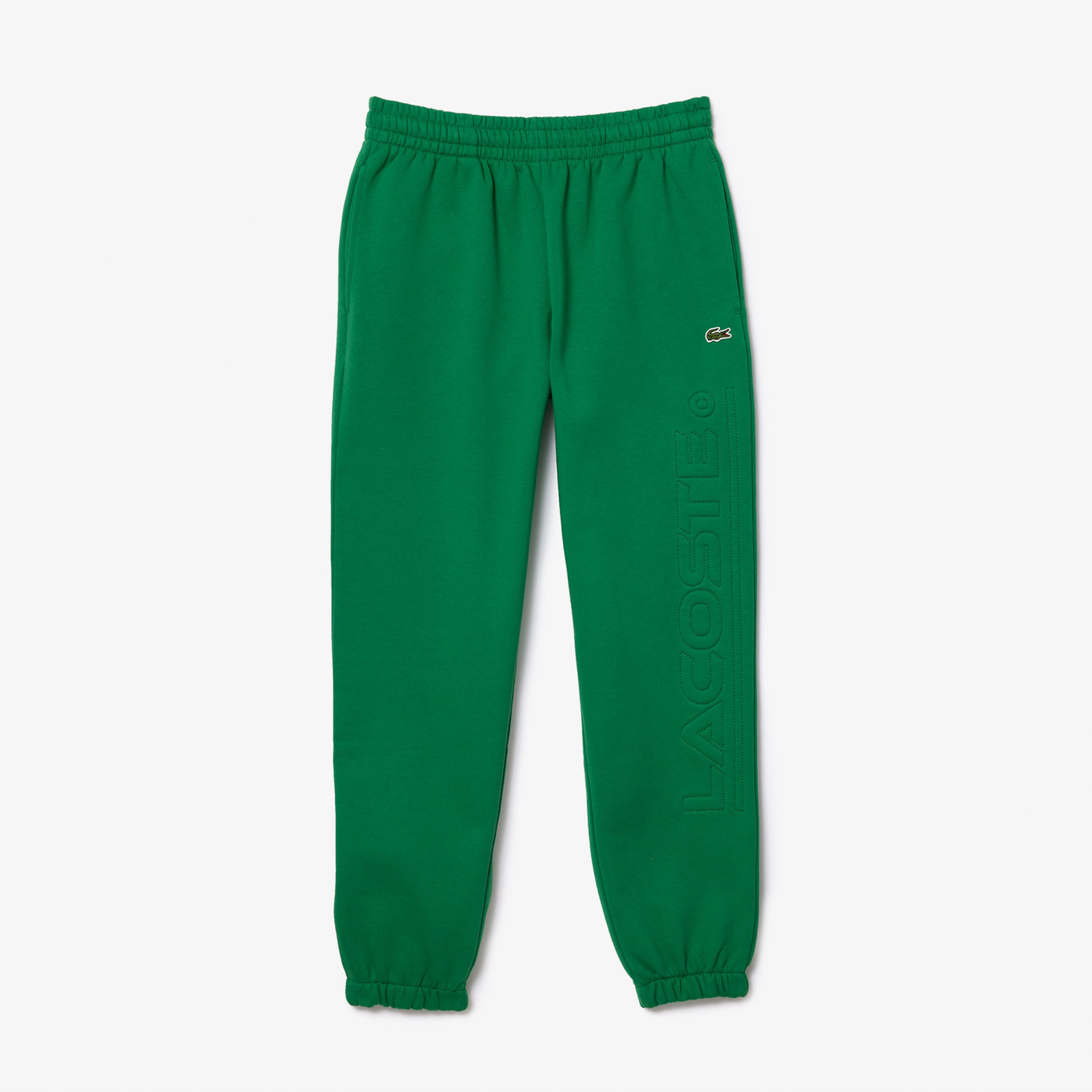 Erkek Regular Fit Baskılı Yeşil Eşofman Altı