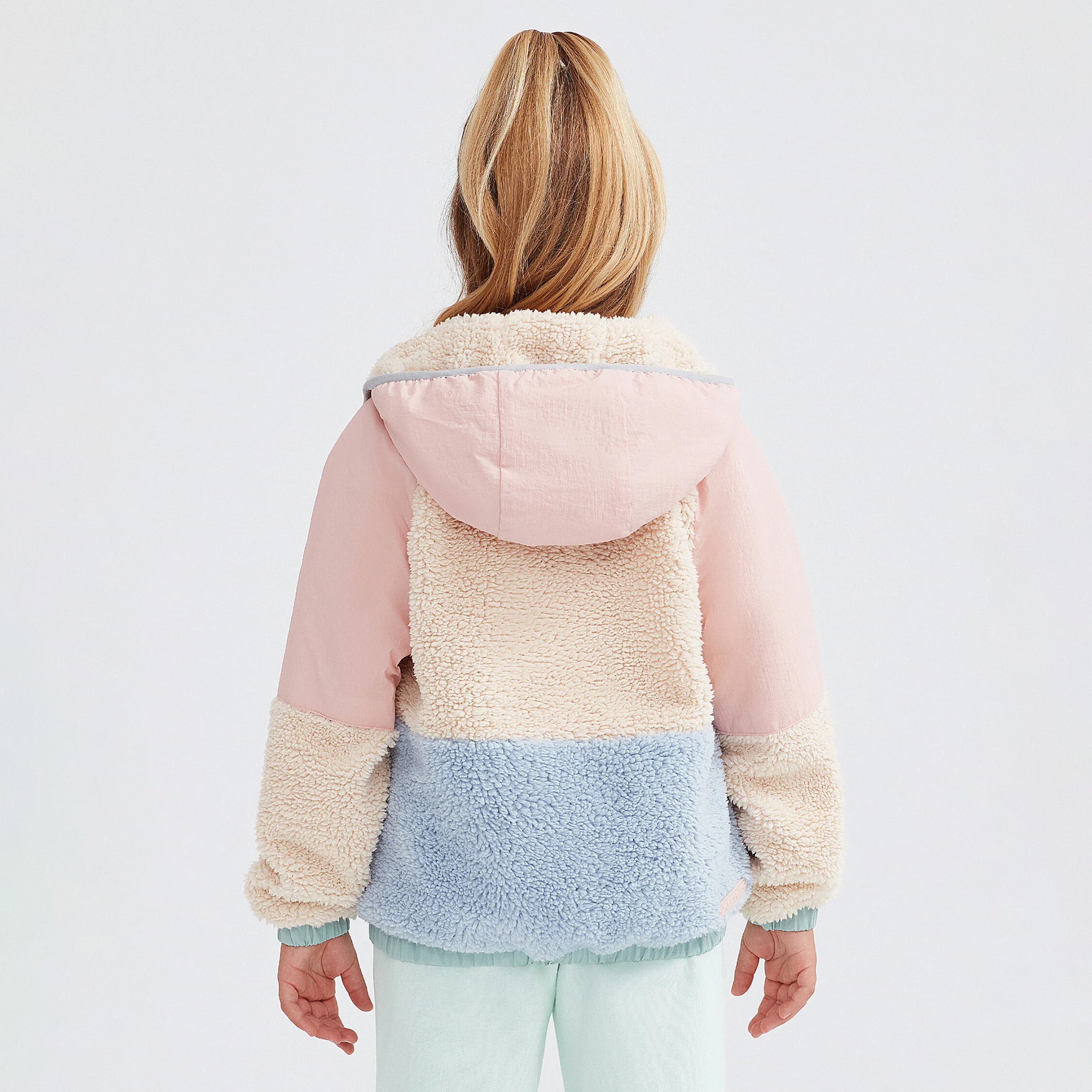 Skechers Outdoor Fleece Full Zip Sherpa Çocuk Renkli Eşofman Üstü