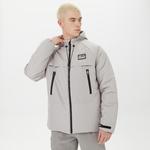 Skechers Outerwear Padded Erkek Gri Mont