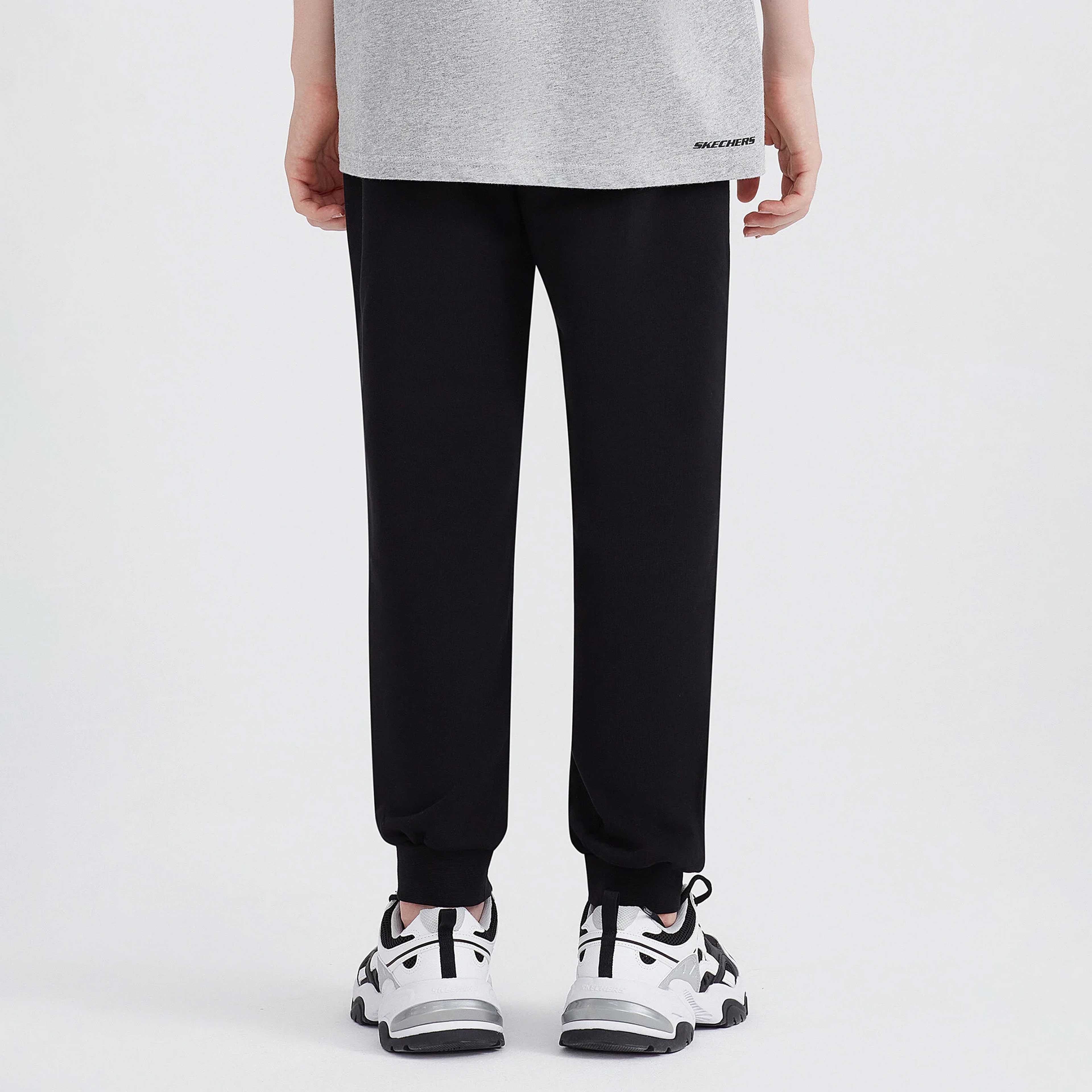 Skechers Low Fleece Jogger Çocuk Siyah Eşofman Altı