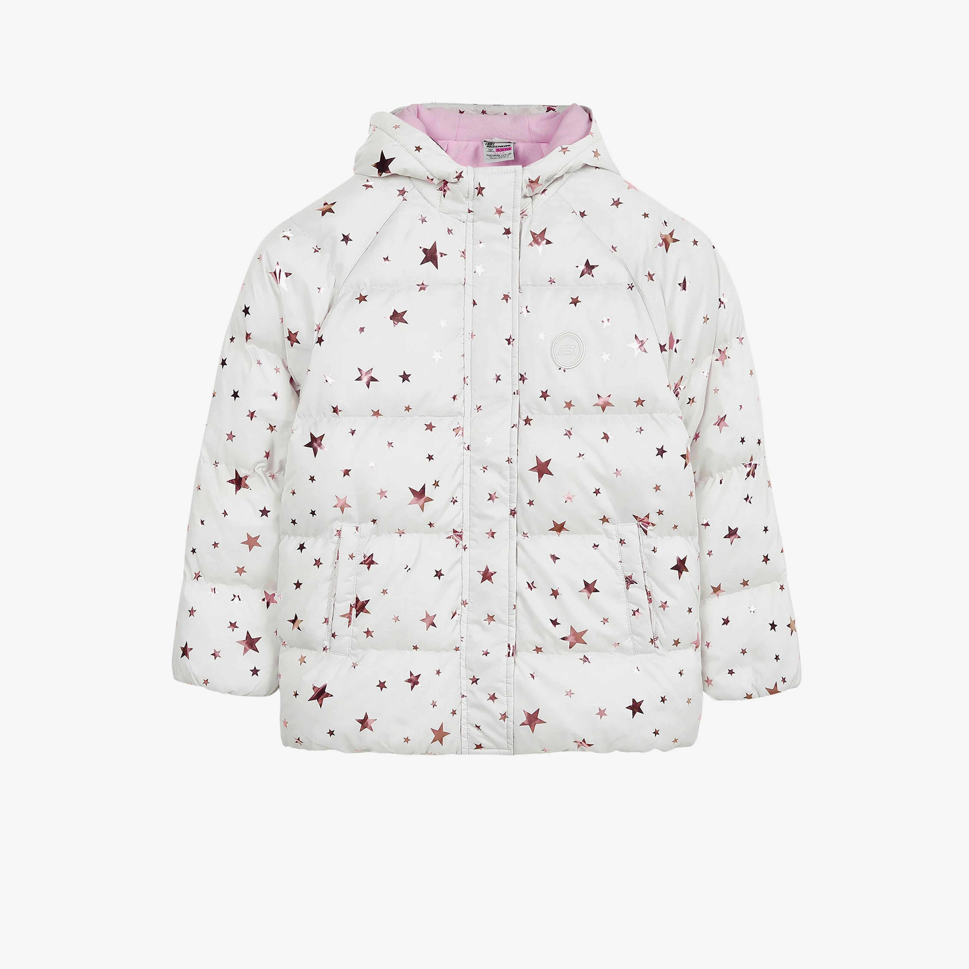 Skechers Outerwear Padded Çocuk Beyaz Mont
