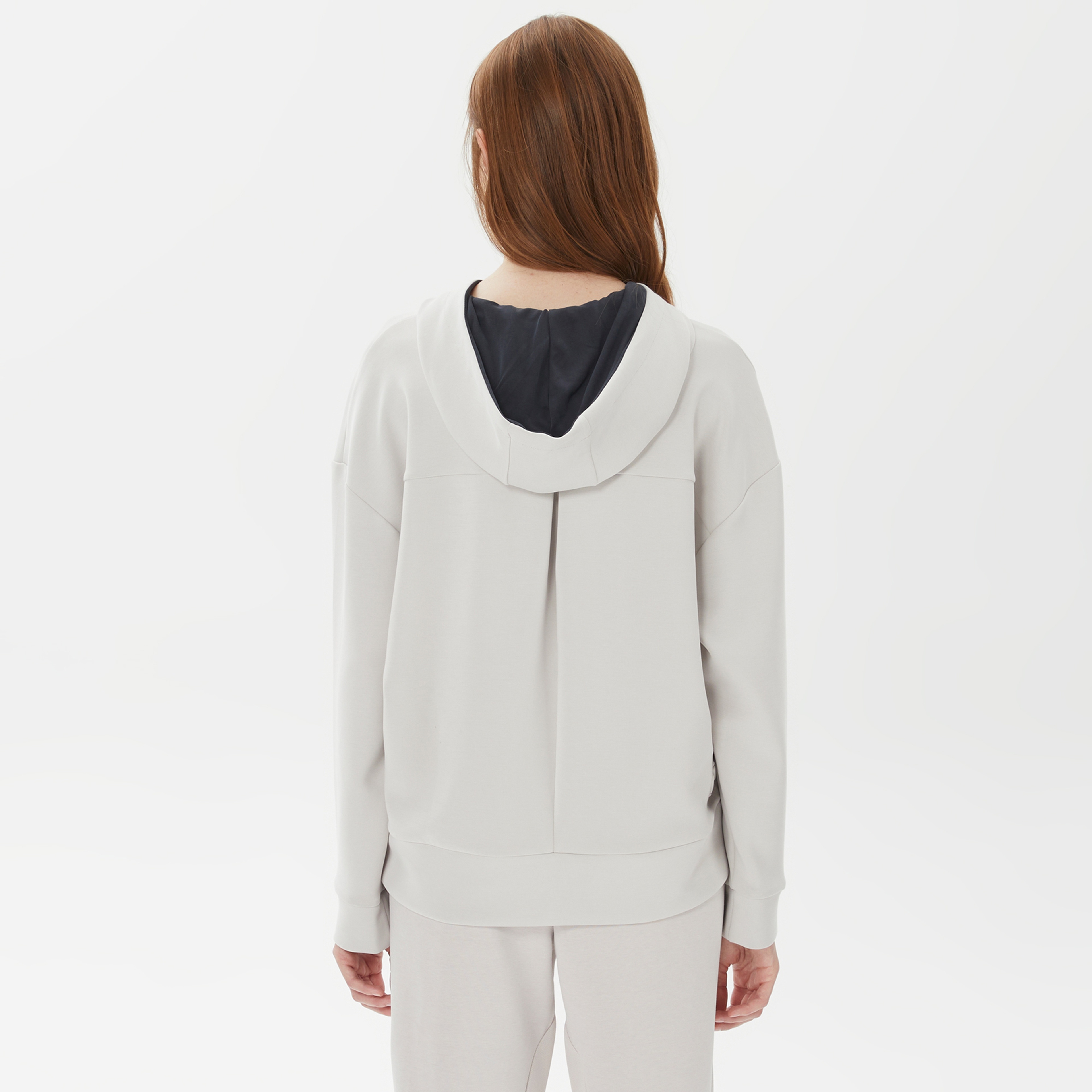 Skechers Soft Touch Kadın Krem Hoodie