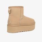 UGG Classic Mini Platform Kadın Krem Bot