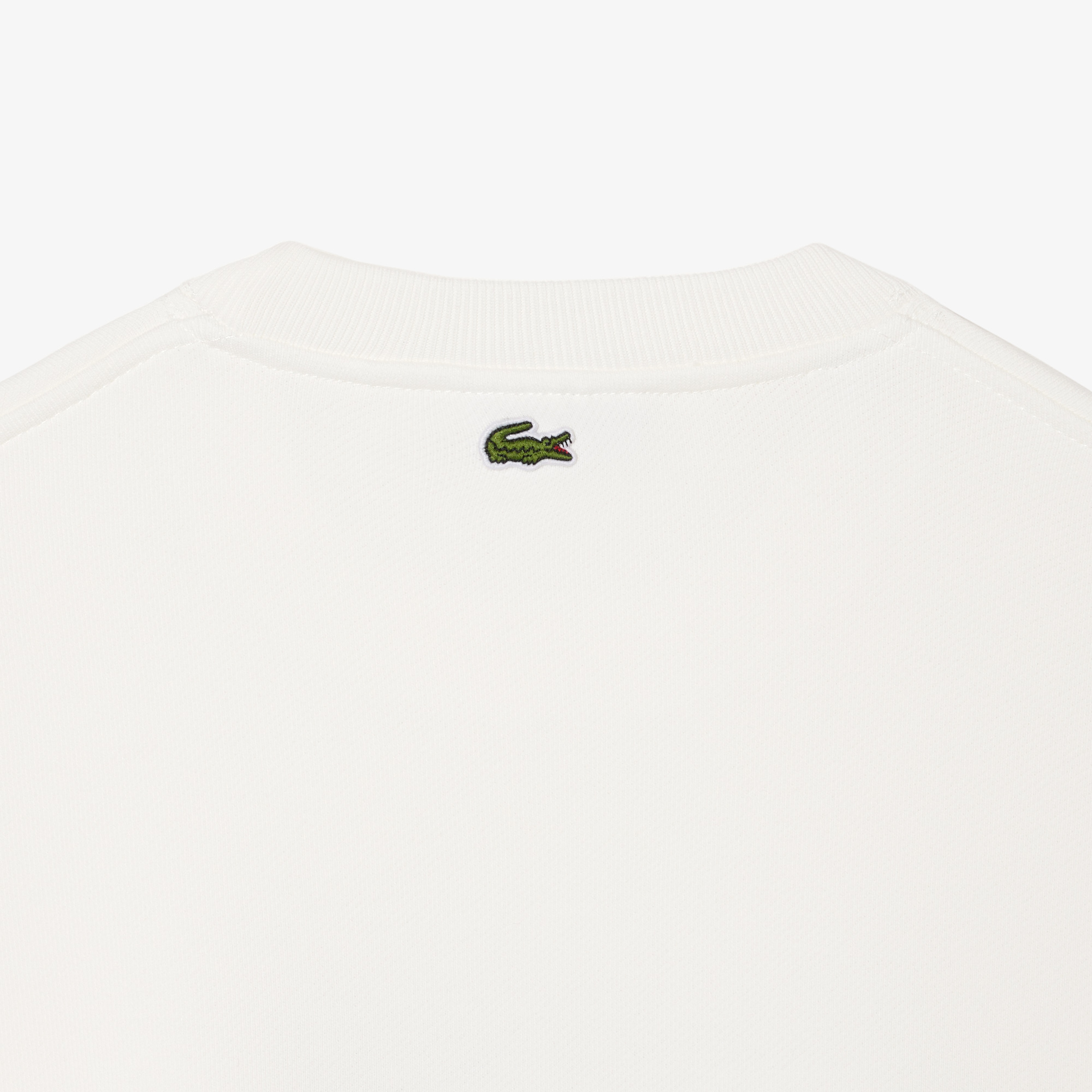 Lacoste Oversized Tennis Print Fleece Sweatshirt