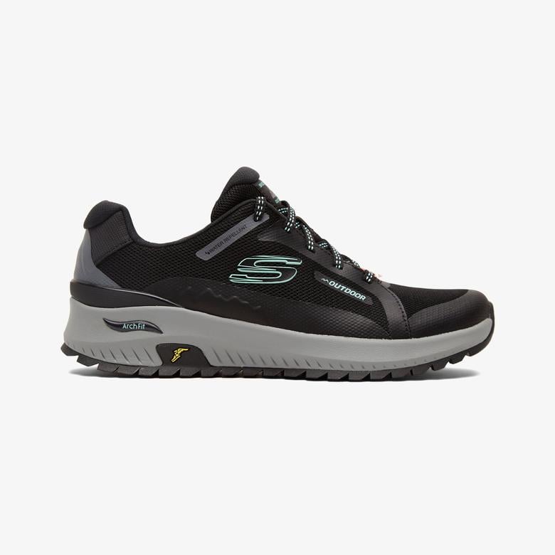 Skechers Arch Fit Discover Kadın Siyah/Mavi Spor Ayakkabı