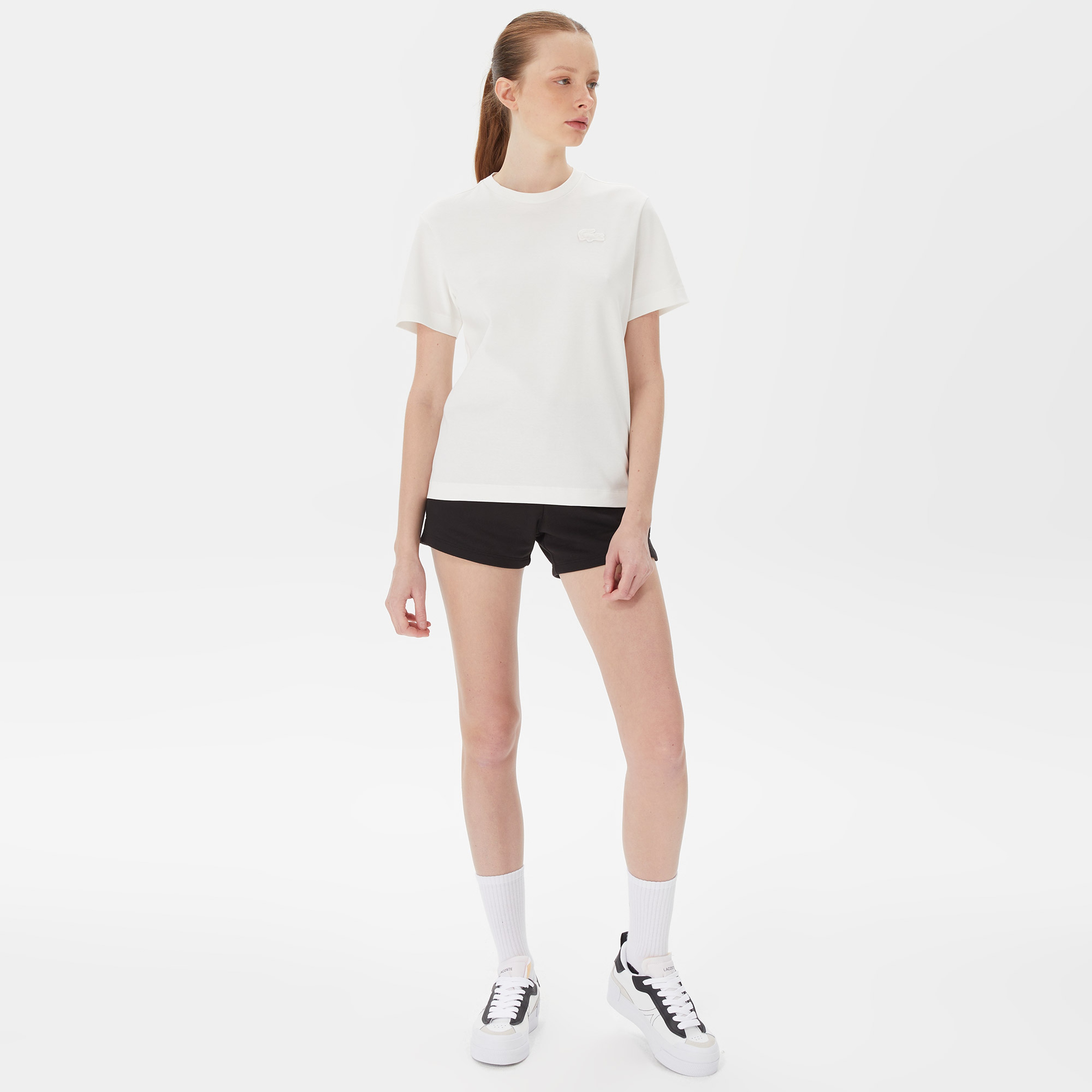 Lacoste Textured Crocodile T-shirt