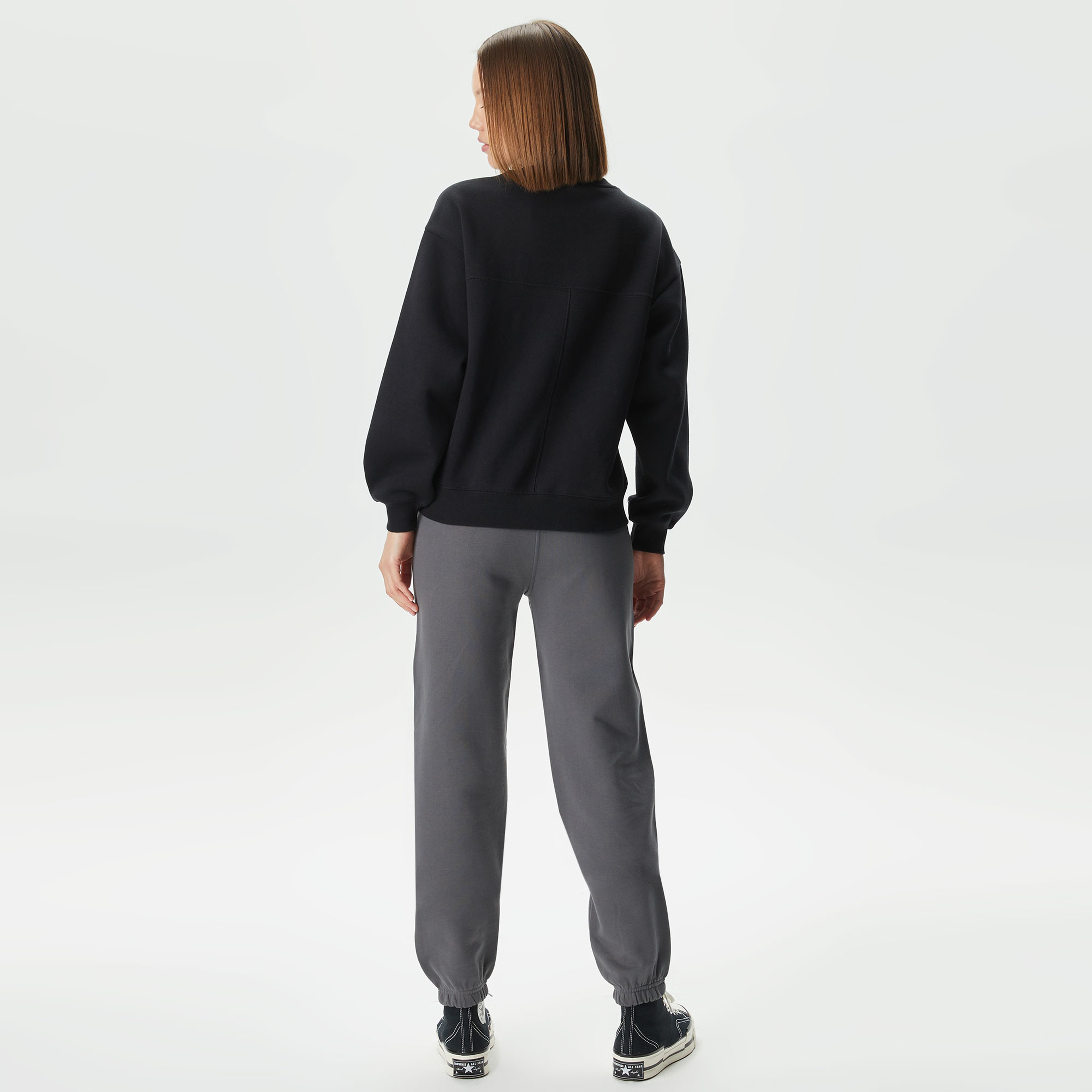 Fifty Pieces Boyfriend Kadın Gri Eşofman Altı