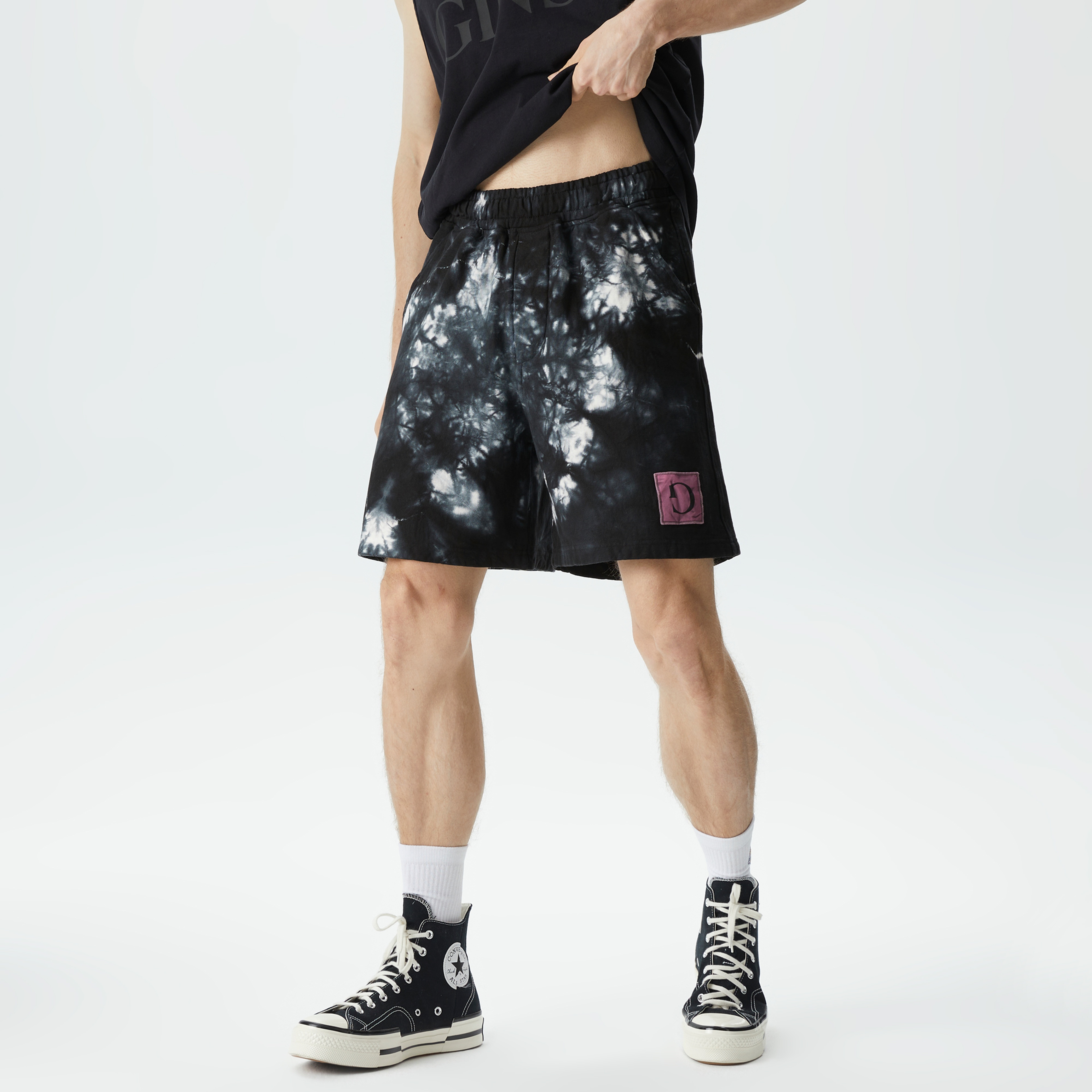 Ging Hunt the Hunte Erkek Siyah Şort