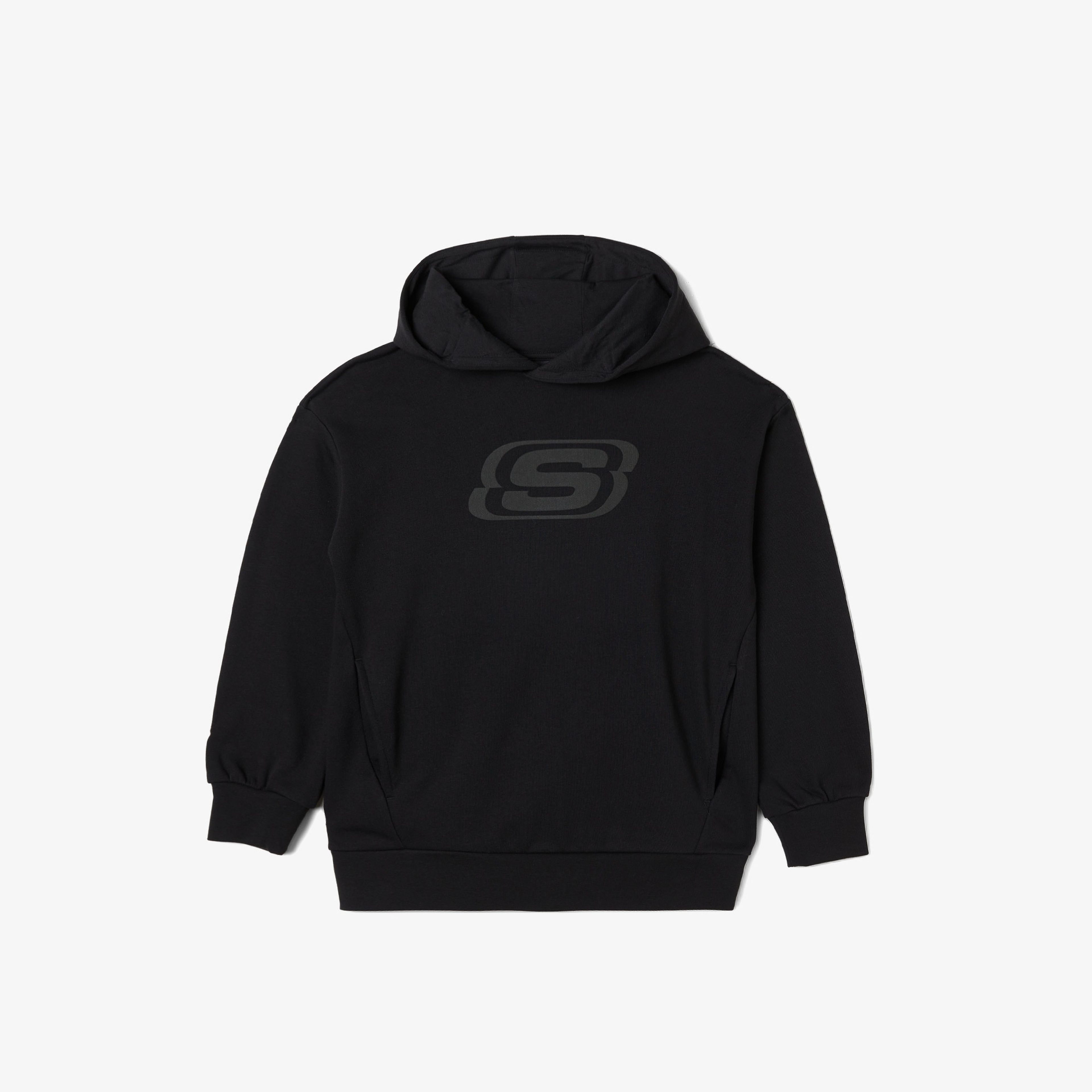Skechers Classic Çocuk Siyah Sweatshirt