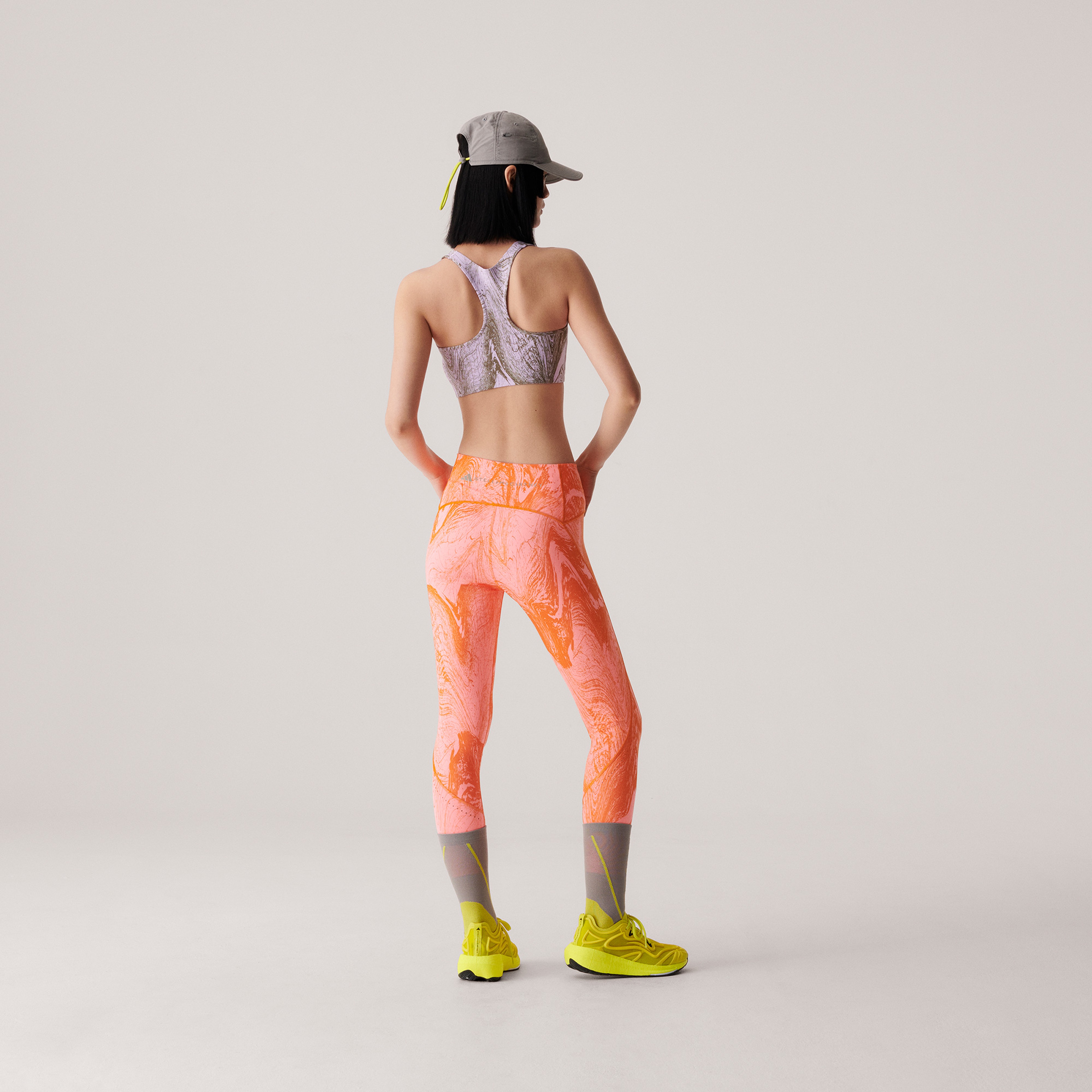 adidas by Stella McCartney TruePurpose 7/8 Kadın Turuncu Tayt