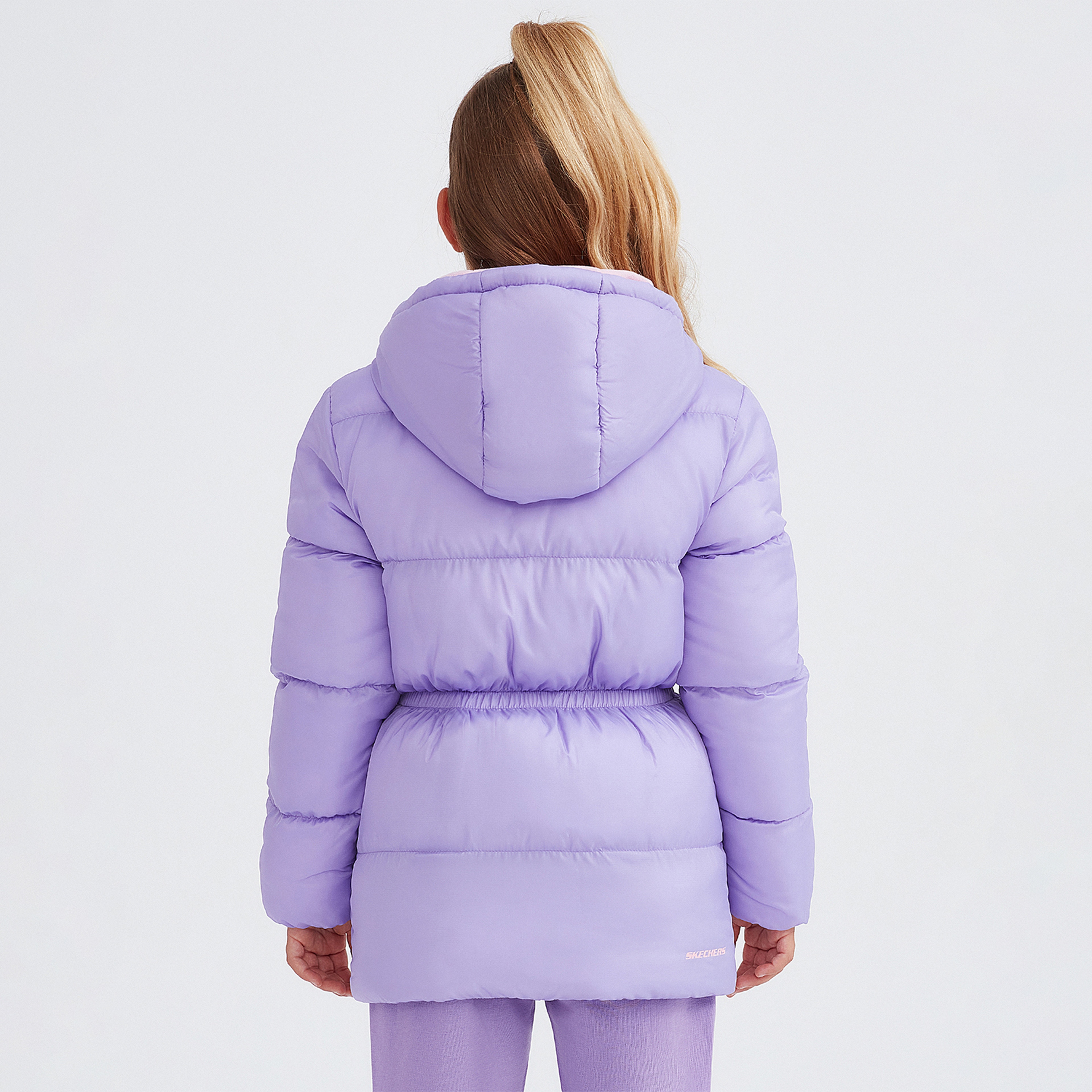 Skechers Outerwear Padded Çocuk Mor Mont