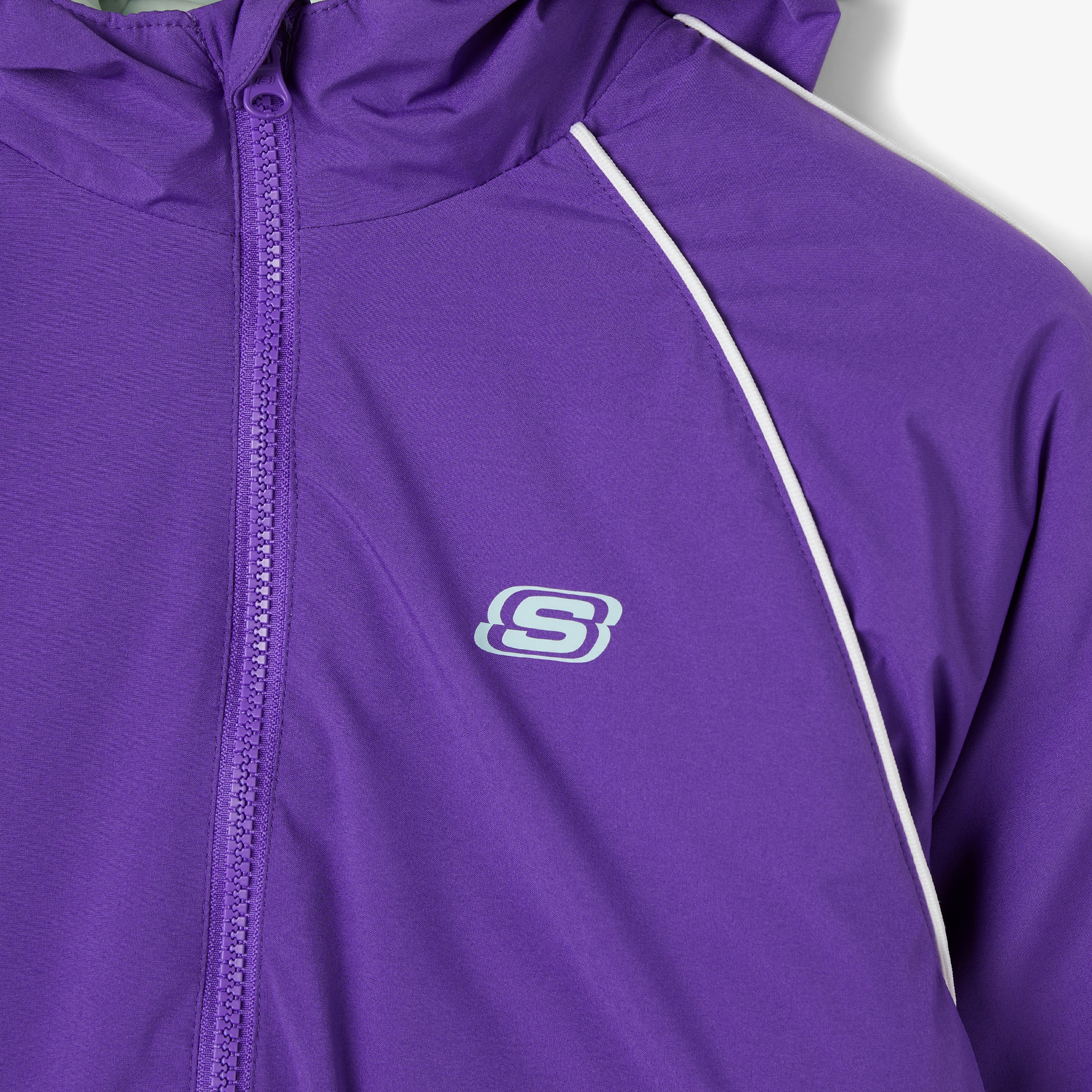 Skechers Classic Çocuk Mor/Beyaz Ceket