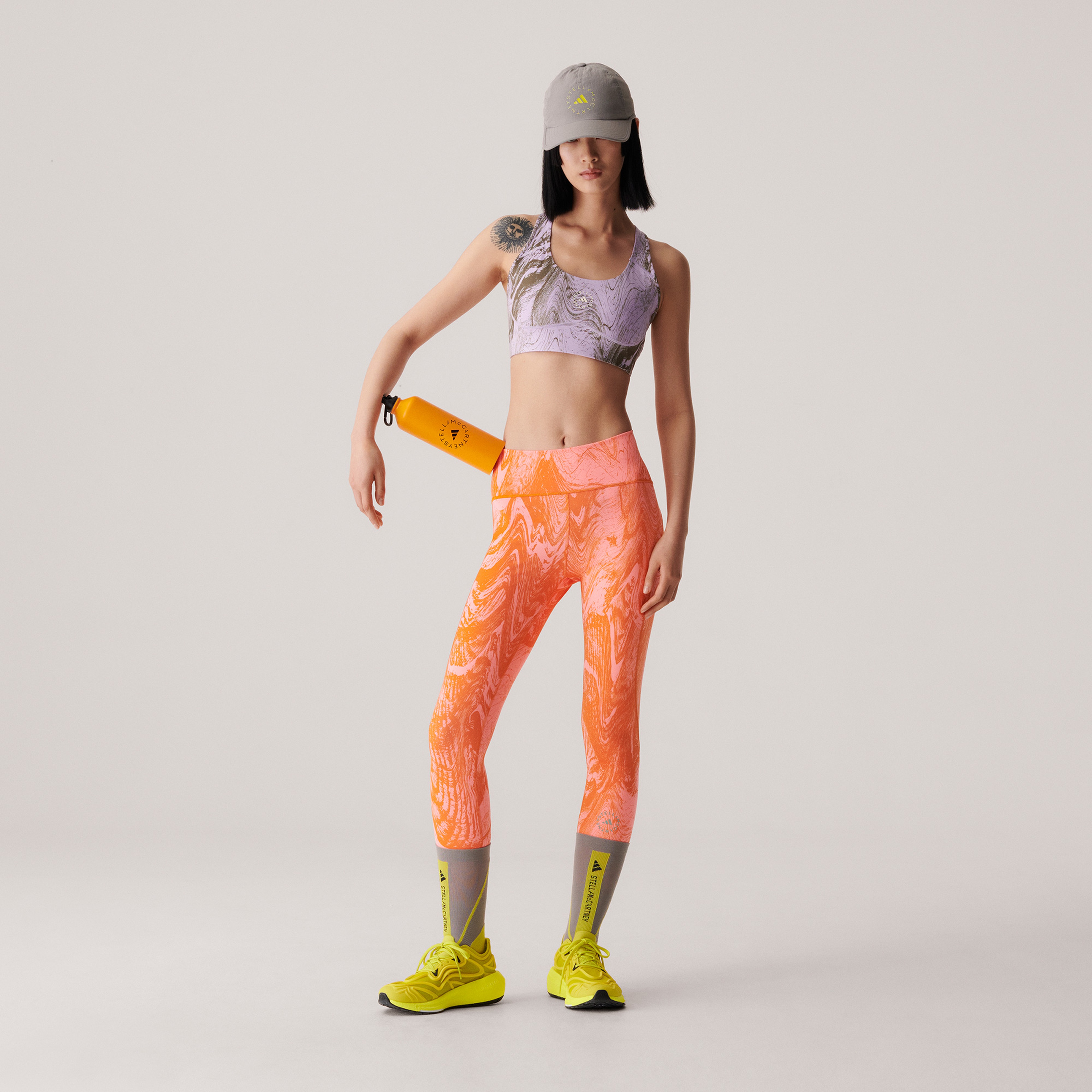 adidas by Stella McCartney TruePurpose 7/8 Kadın Turuncu Tayt