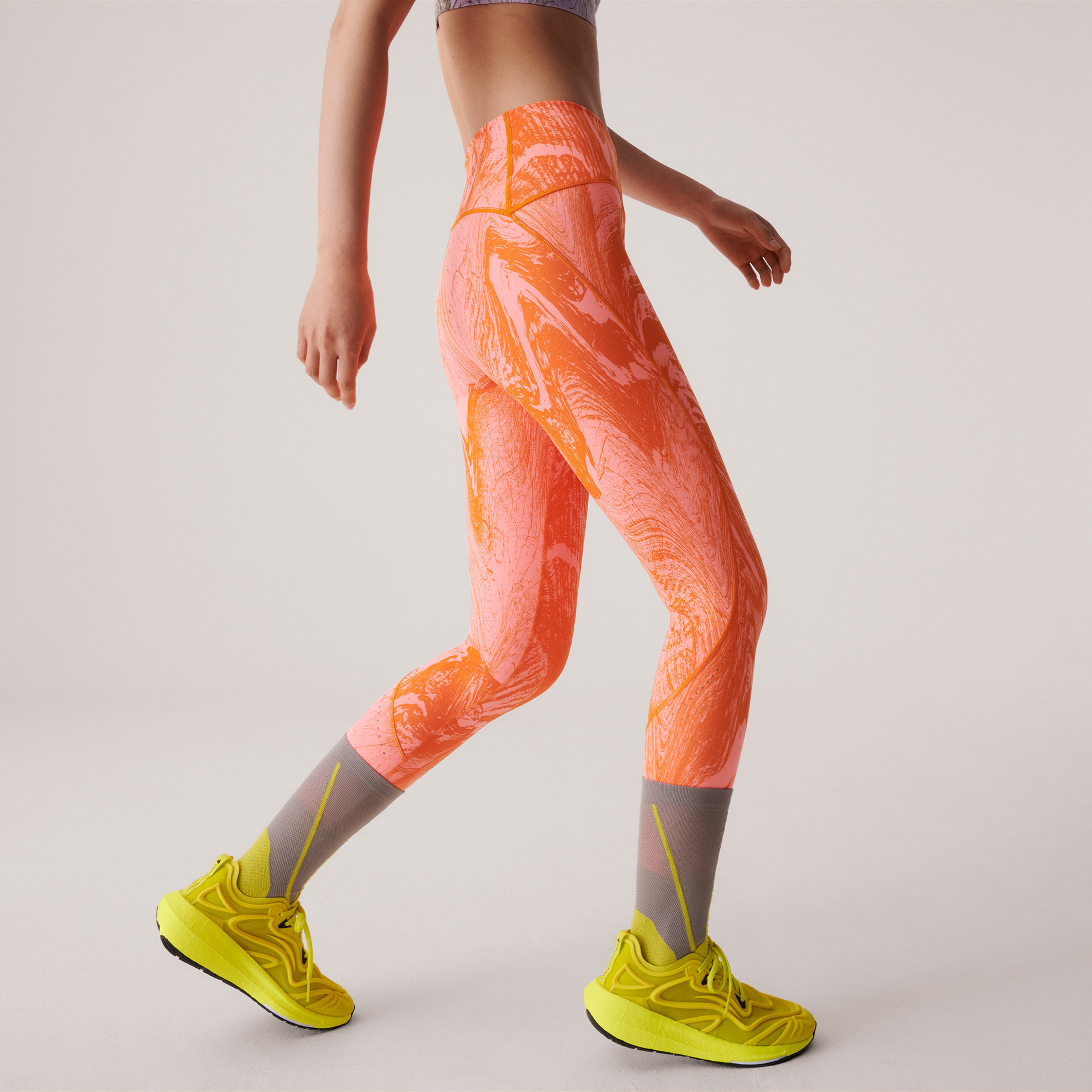 adidas by Stella McCartney TruePurpose 7/8 Kadın Turuncu Tayt
