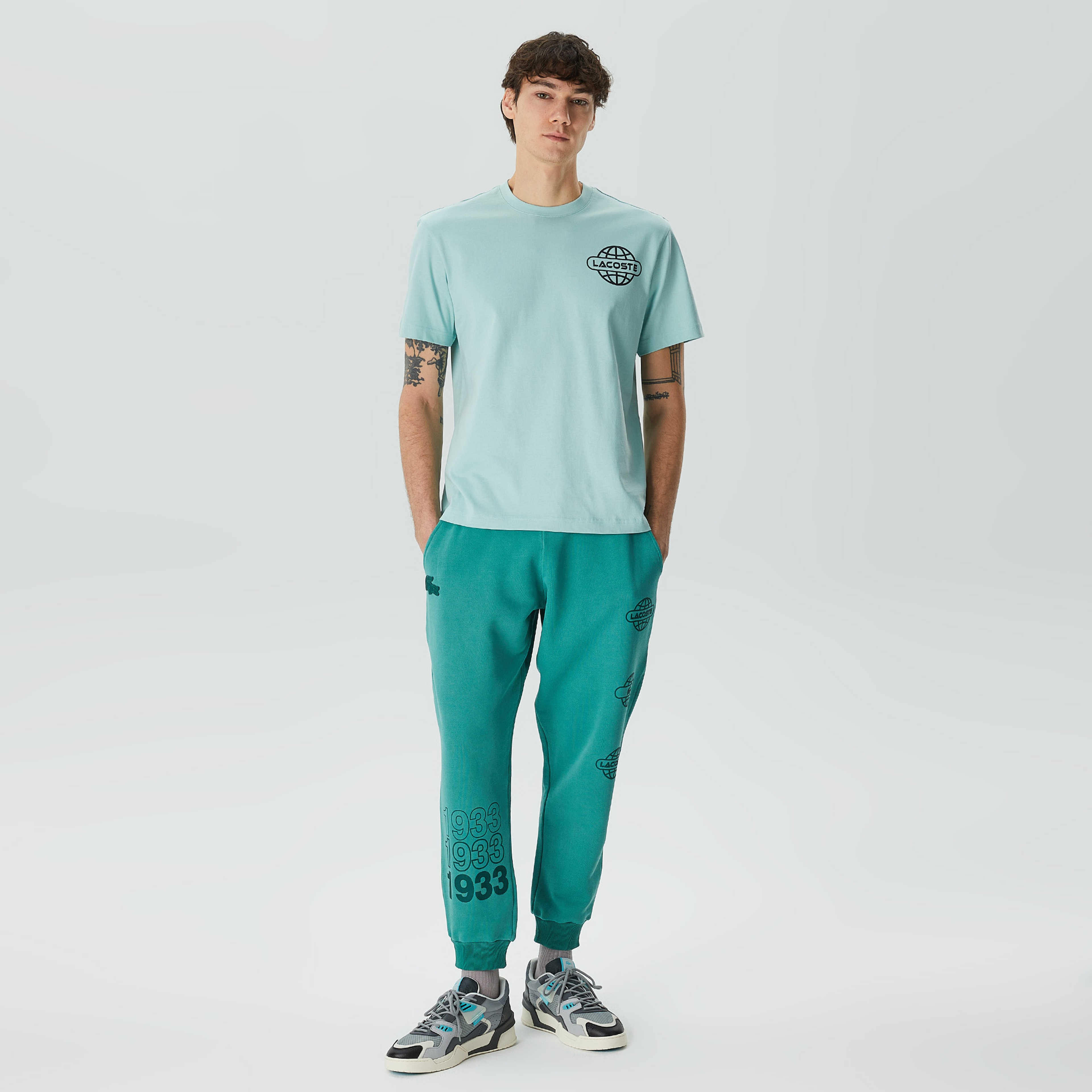 Lacoste Printed Heavy Cotton Jersey T-shirt